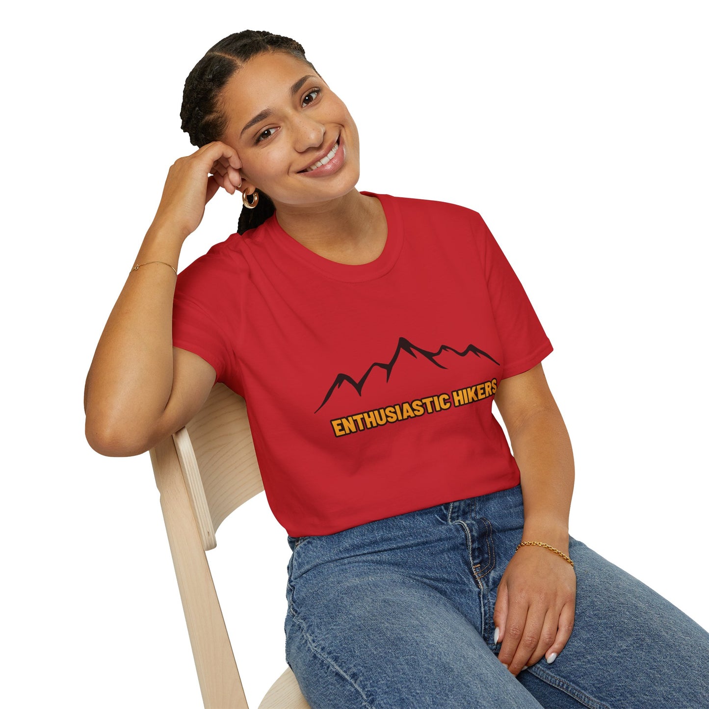 Mountain Enthusiast Hikers T-Shirt, Hiking Gift, Outdoor Apparel, Nature Tourism