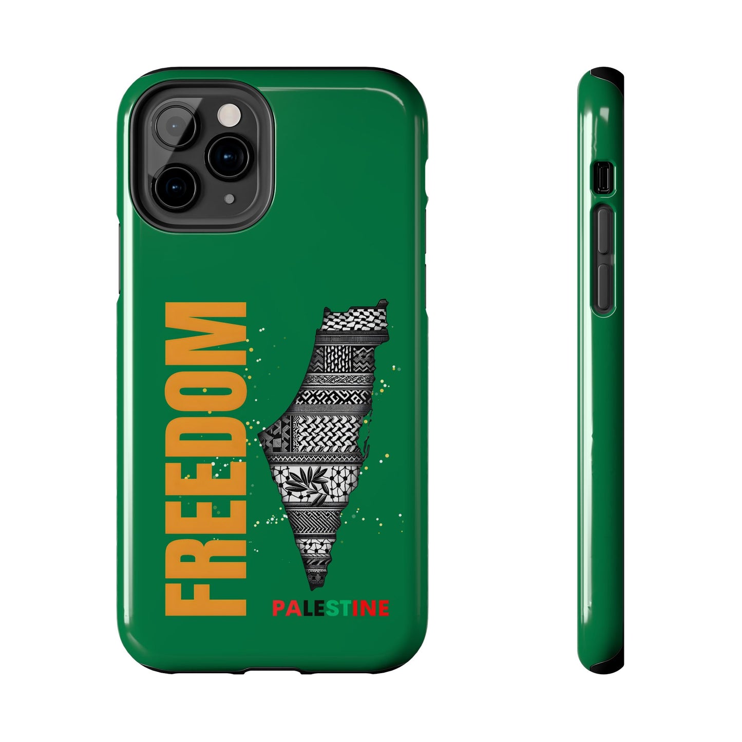 Palestine Freedom Tough Phone Cases, Palestinian Durable iPhone Covers, Unique