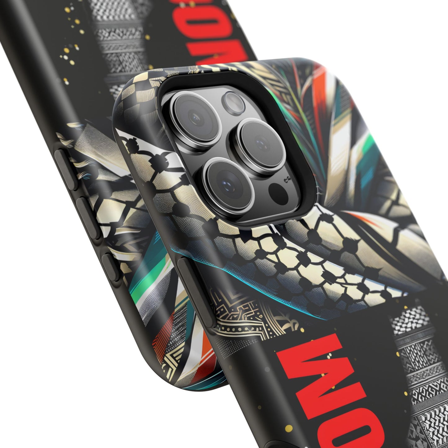 Palestine Activist Phone Cases, Unique Bouquet Design, Gift for Protesters
