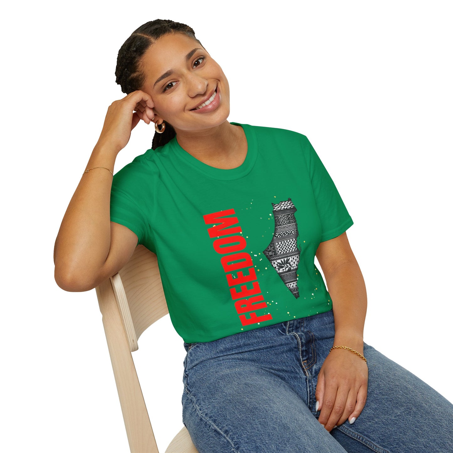 Palestine Freedom Unisex T-Shirt - Activists Tee, Human Rights Shirt, Protest
