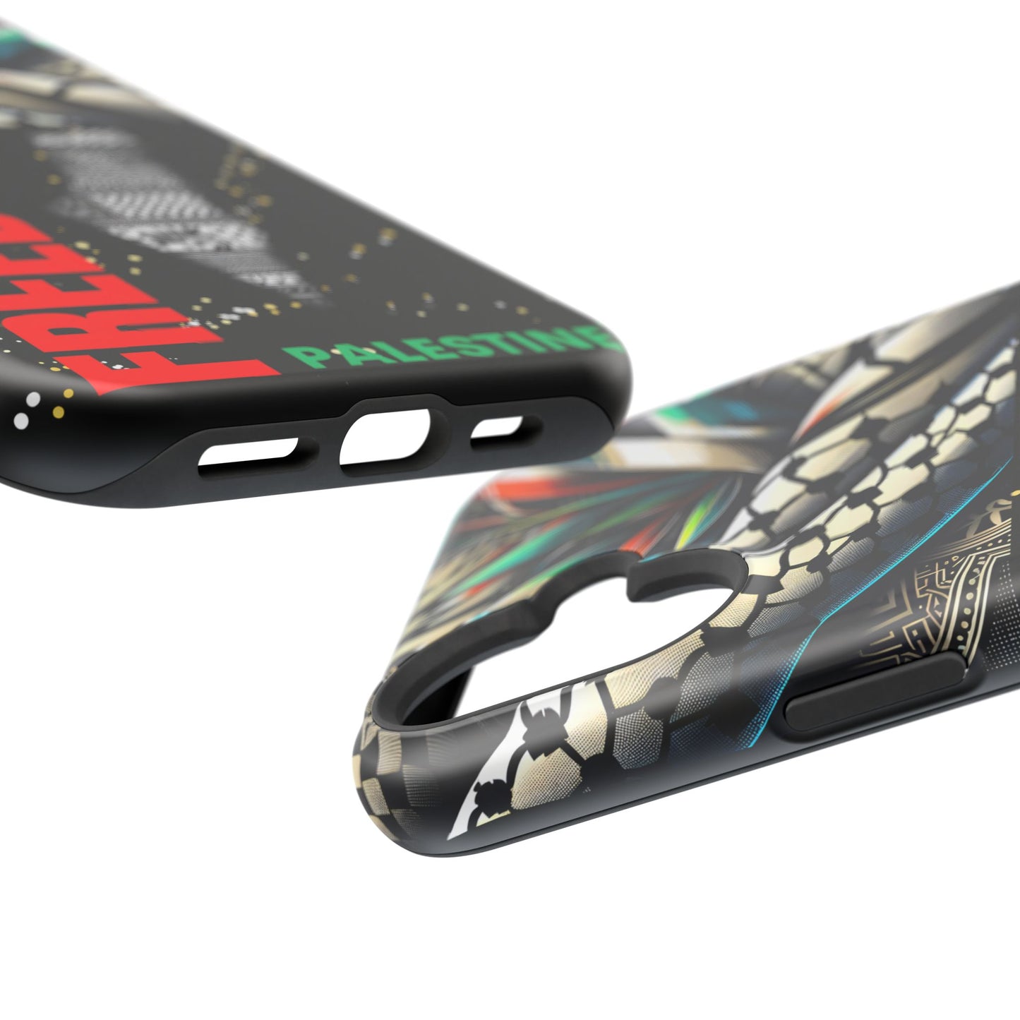 Palestine Activist Phone Cases, Unique Bouquet Design, Gift for Protesters