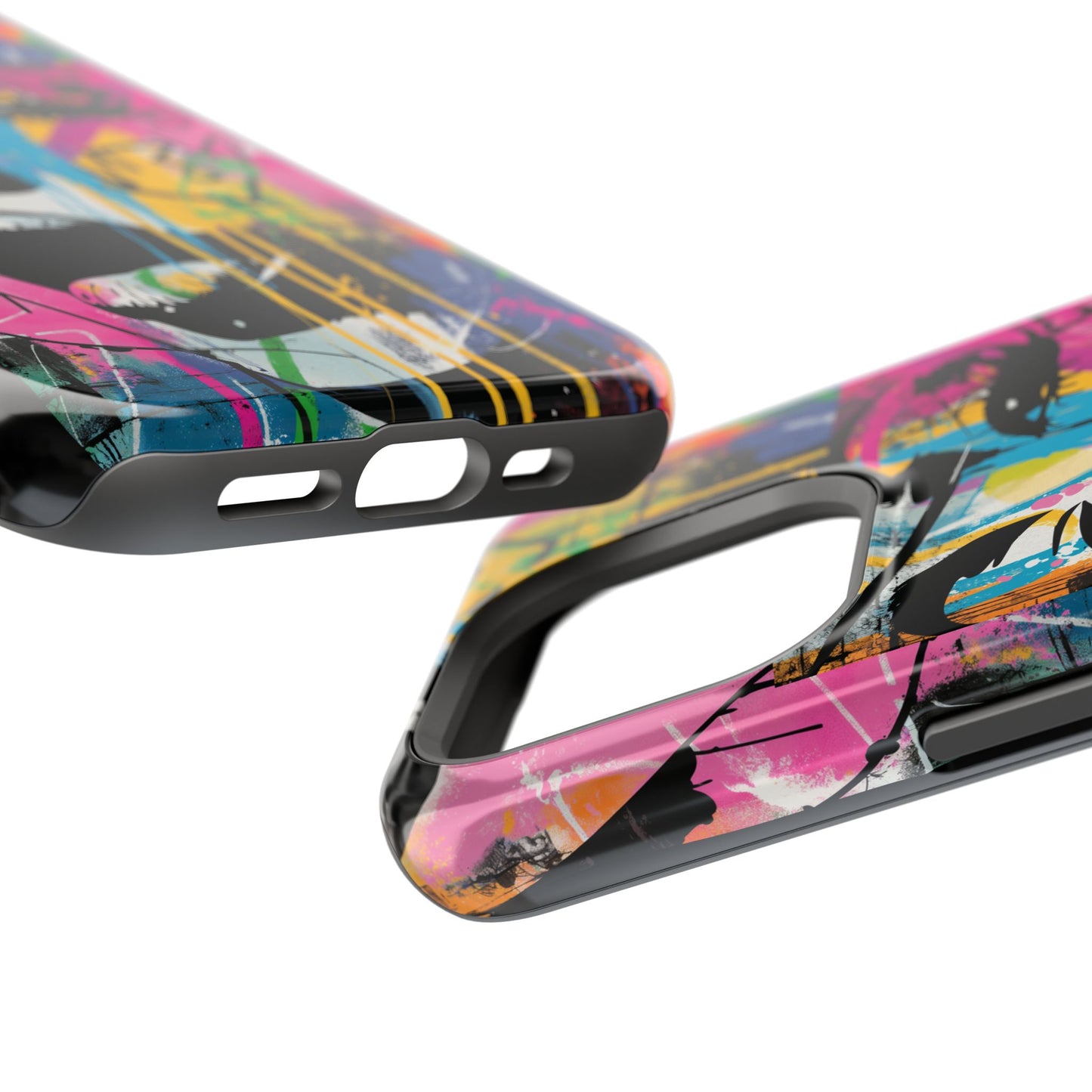 Phone Cases, Colorful Art, Trendy Accessories, Unique Gifts, Tough Cases with
