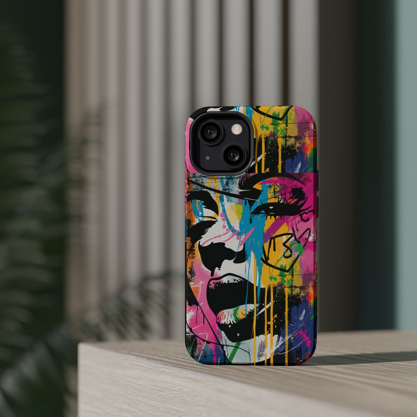 Phone Cases, Colorful Art, Trendy Accessories, Unique Gifts, Tough Cases with