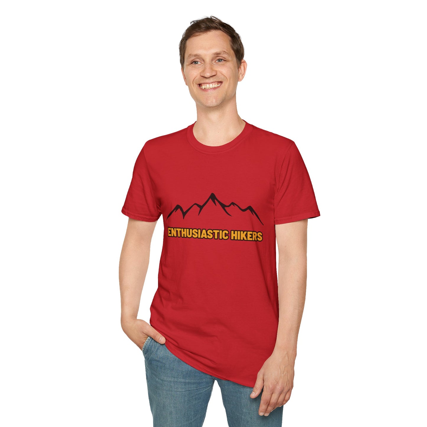Mountain Enthusiast Hikers T-Shirt, Hiking Gift, Outdoor Apparel, Nature Tourism