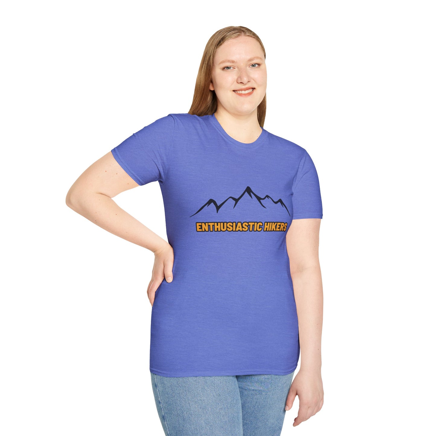 Mountain Enthusiast Hikers T-Shirt, Hiking Gift, Outdoor Apparel, Nature Tourism