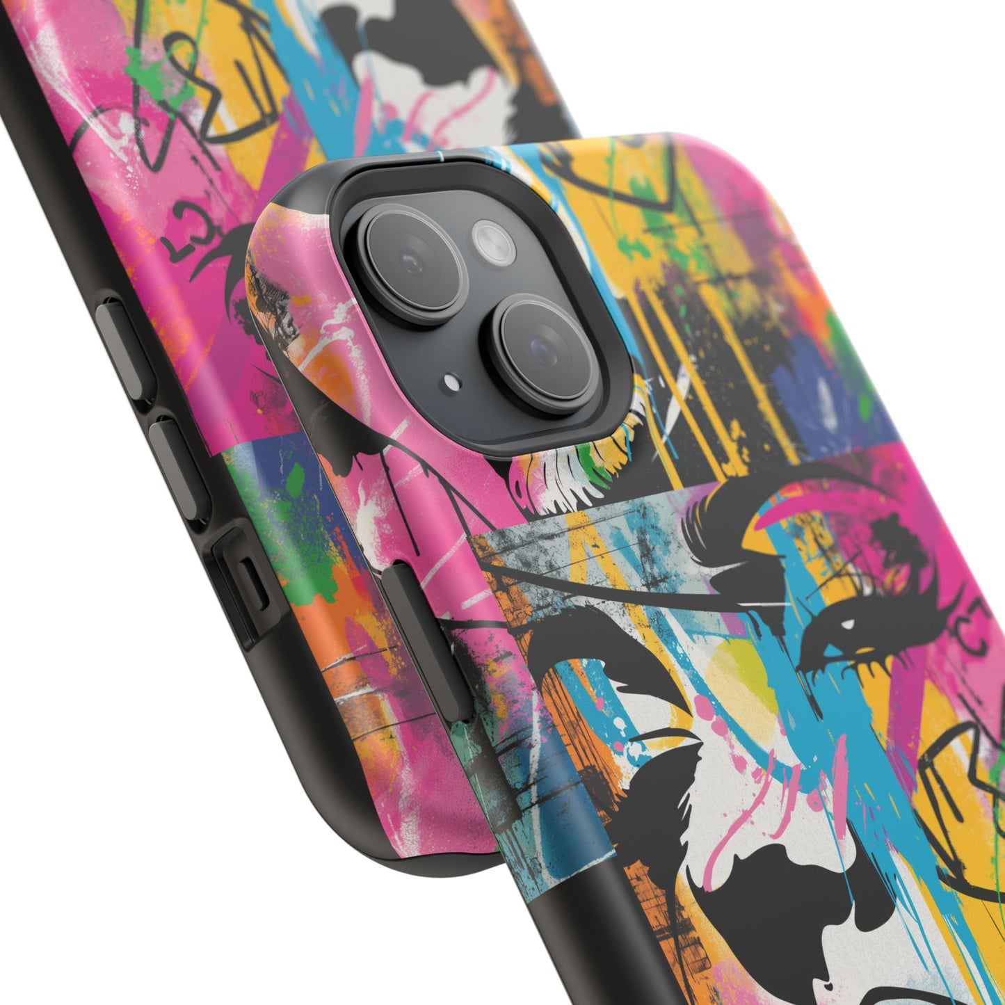 Phone Cases, Colorful Art, Trendy Accessories, Unique Gifts, Tough Cases with