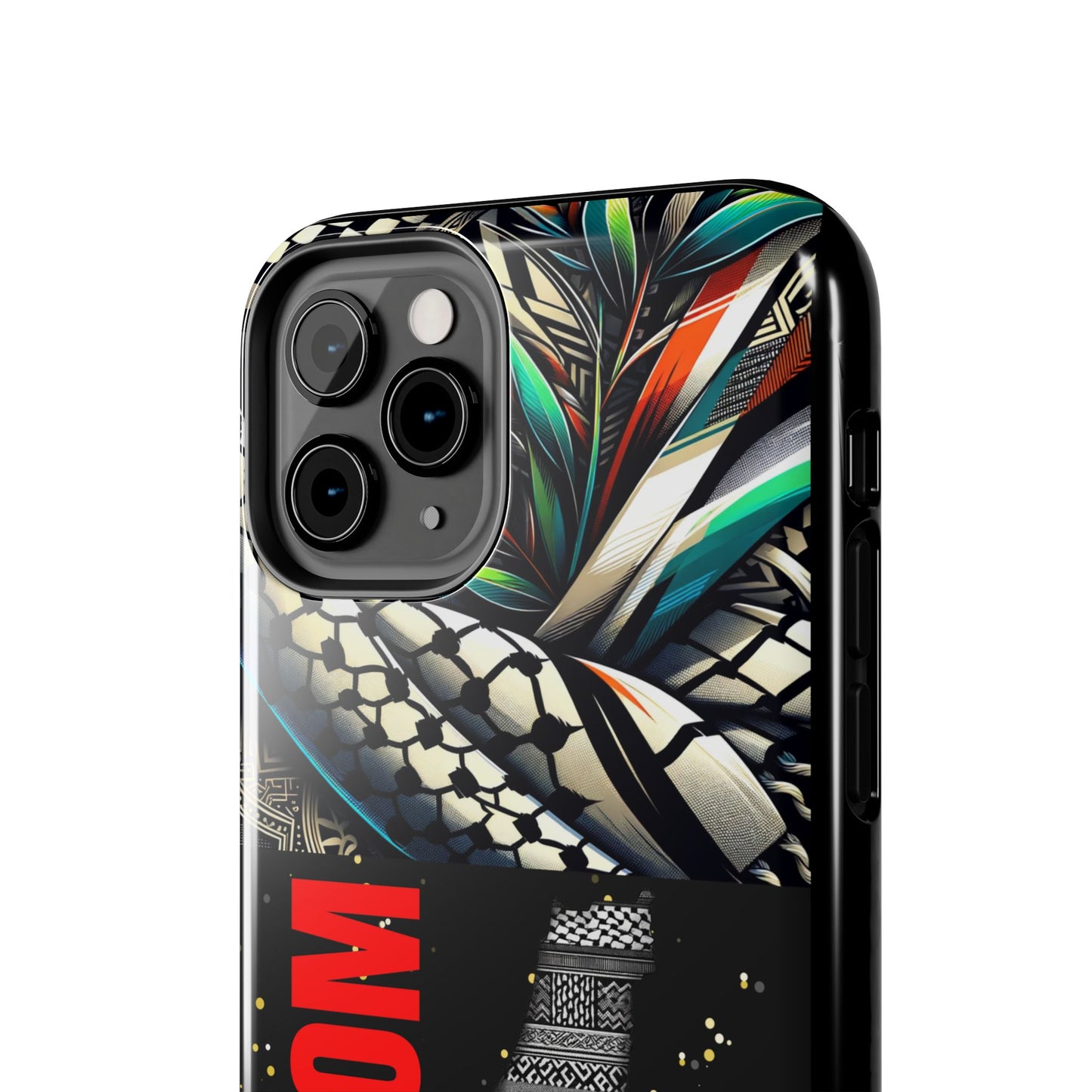 Freedom-Themed Phone Case, Durable Cover, Palestine Pride, Tough Phone Case
