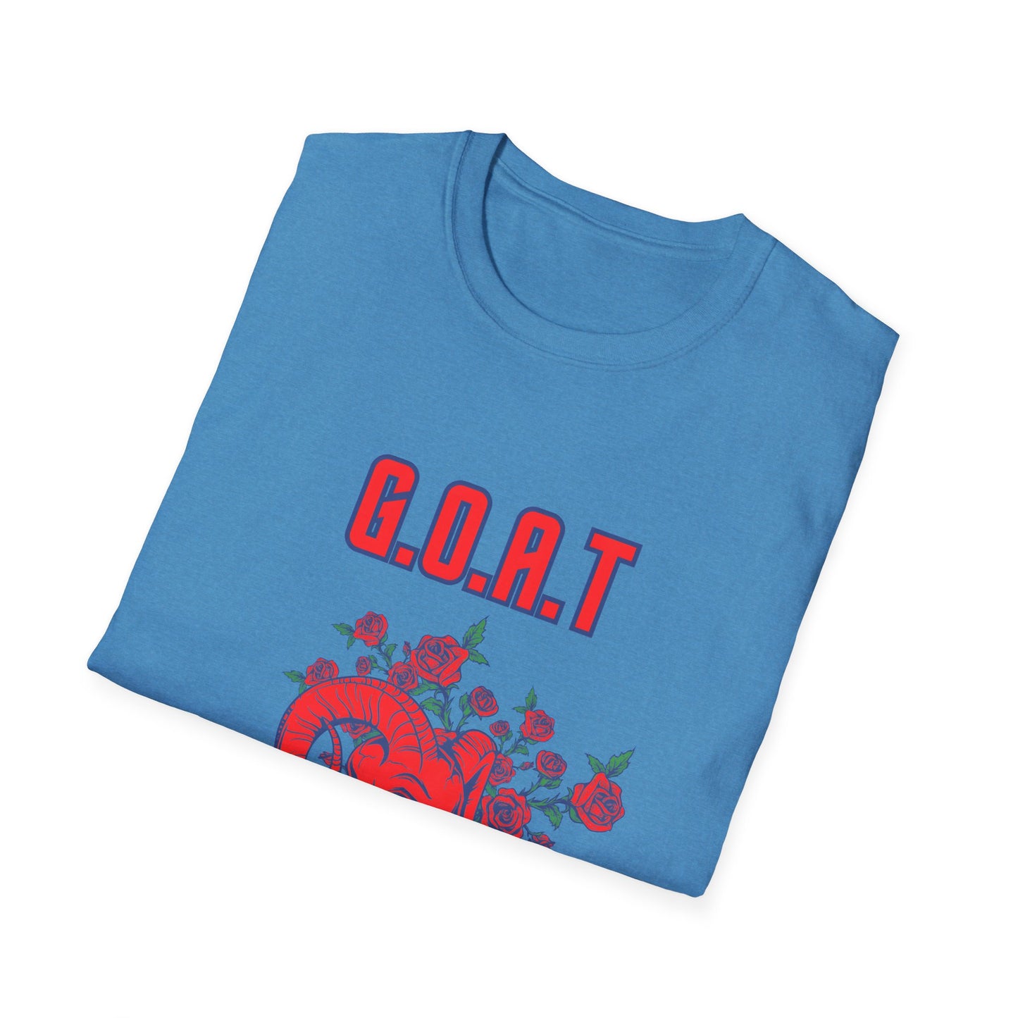 G O A T Graphic Tee, Casual Unisex Shirt, Softstyle T-Shirt, Fun Gift for Youth