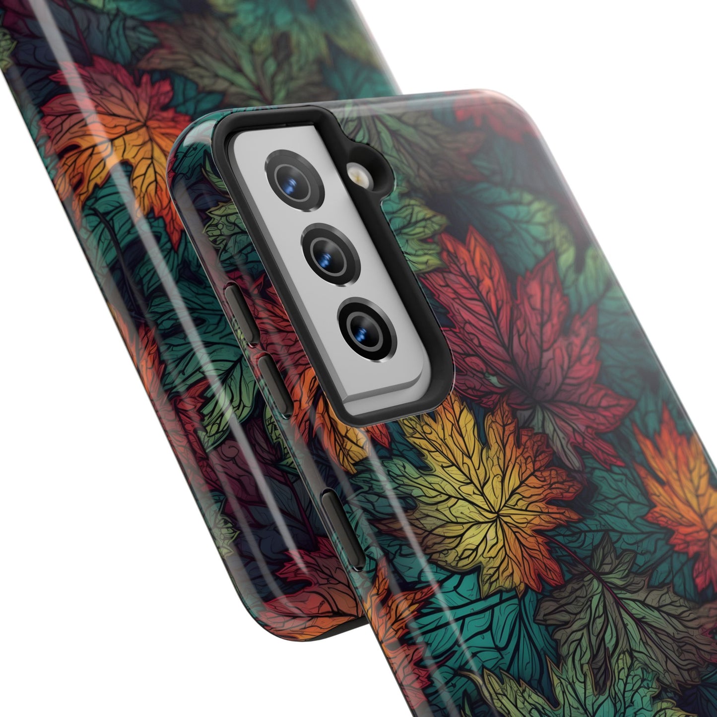 Fall Maple Leaf Tough Phone Cases - iPhone, Samsung, Protective Cover, Autumn