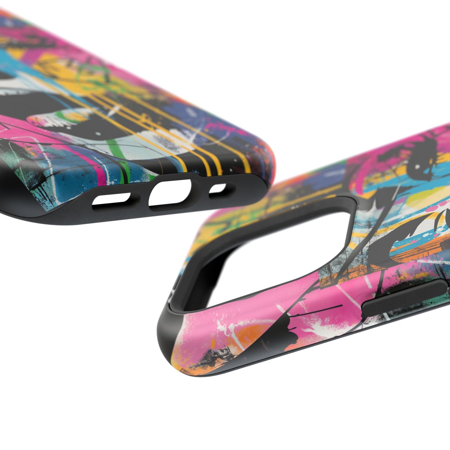 Phone Cases, Colorful Art, Trendy Accessories, Unique Gifts, Tough Cases with