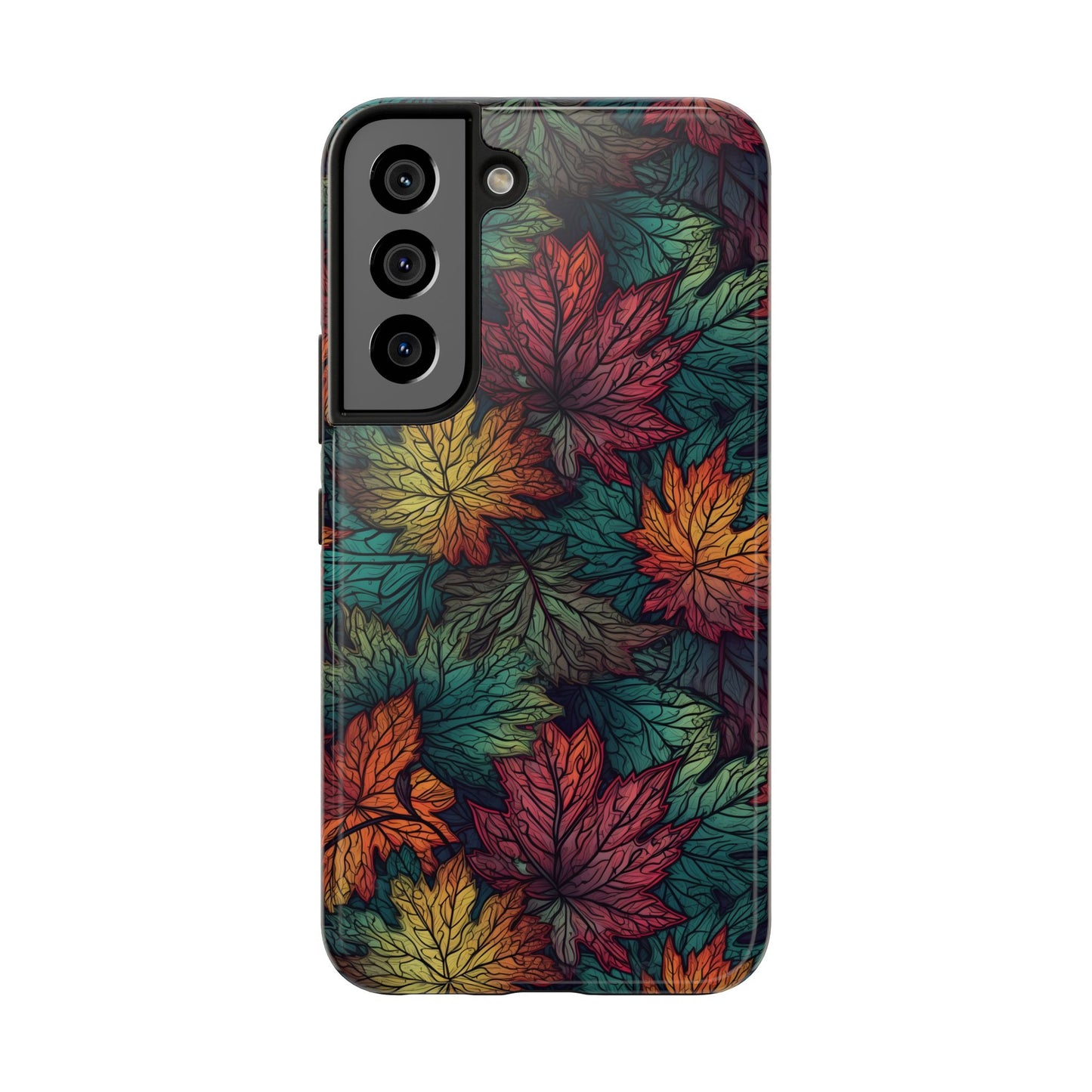 Fall Maple Leaf Tough Phone Cases - iPhone, Samsung, Protective Cover, Autumn
