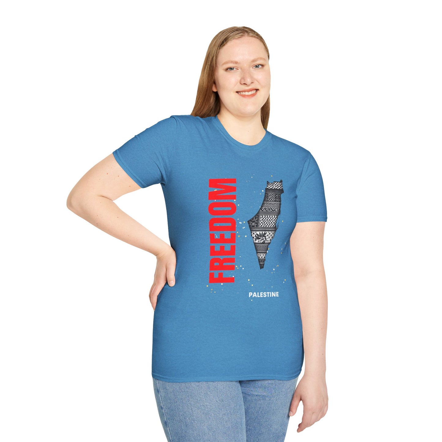 Palestine Freedom Unisex T-Shirt - Activists Tee, Human Rights Shirt, Protest