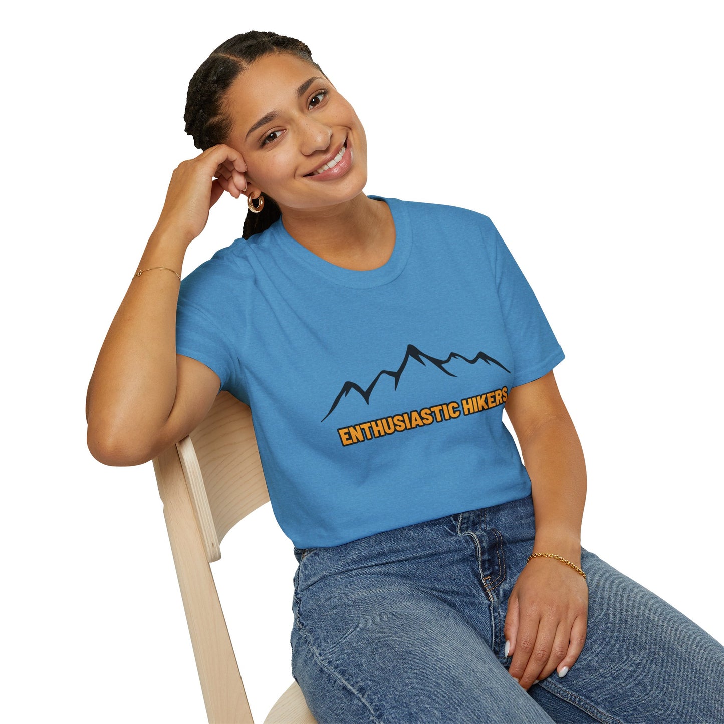 Mountain Enthusiast Hikers T-Shirt, Hiking Gift, Outdoor Apparel, Nature Tourism