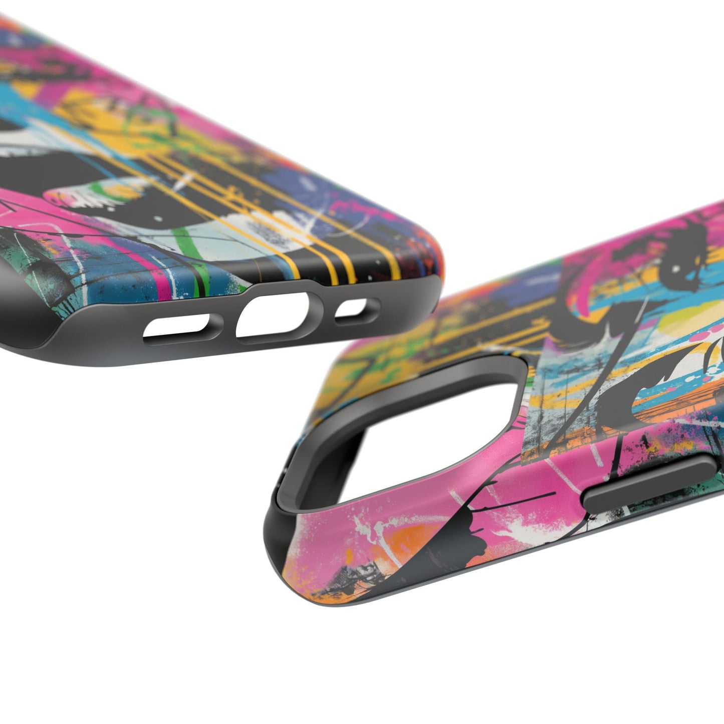 Phone Cases, Colorful Art, Trendy Accessories, Unique Gifts, Tough Cases with