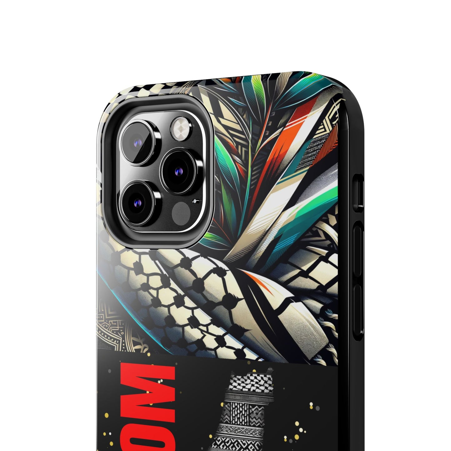 Freedom-Themed Phone Case, Durable Cover, Palestine Pride, Tough Phone Case