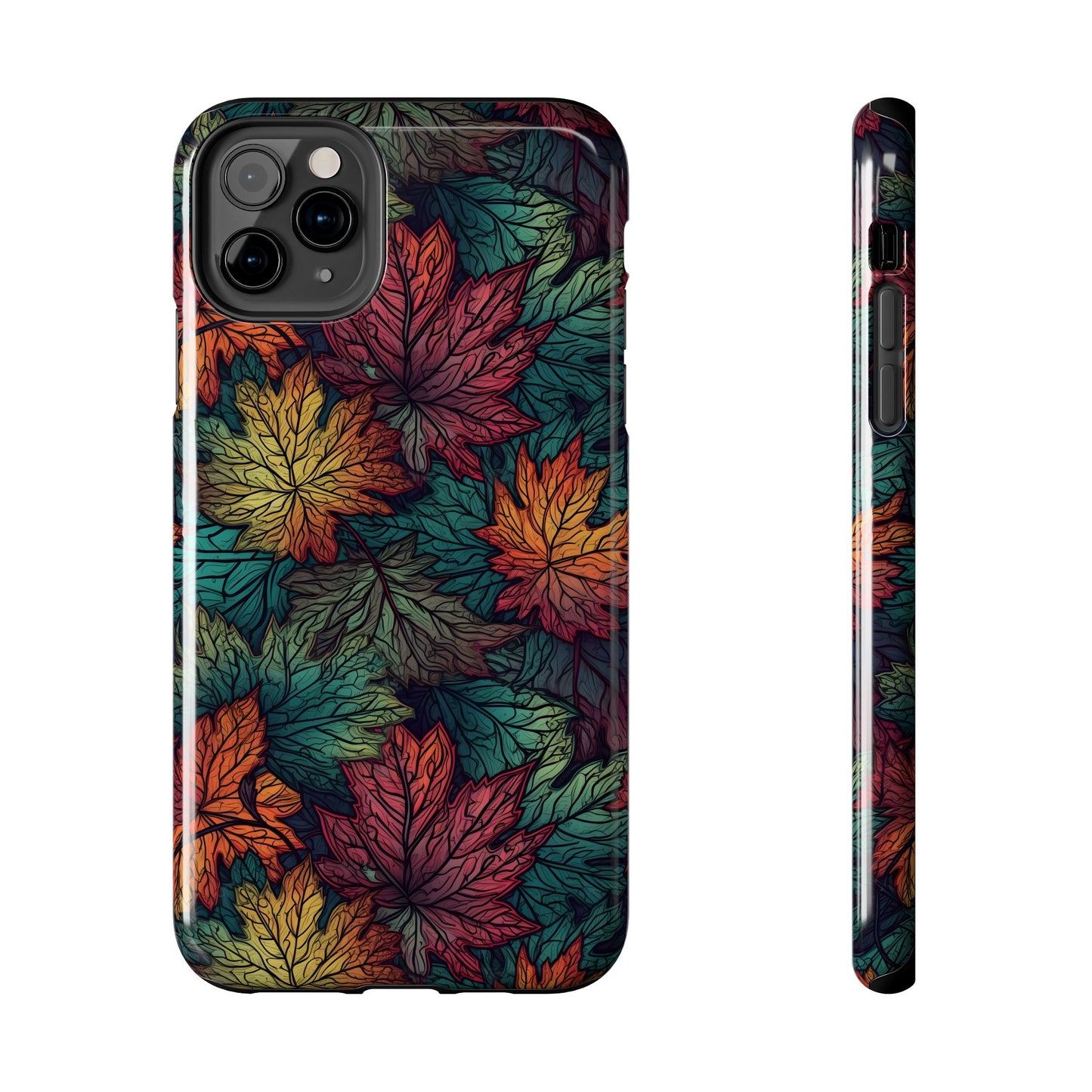 Fall Maple Leaf Tough Phone Cases - iPhone, Samsung, Protective Cover, Autumn