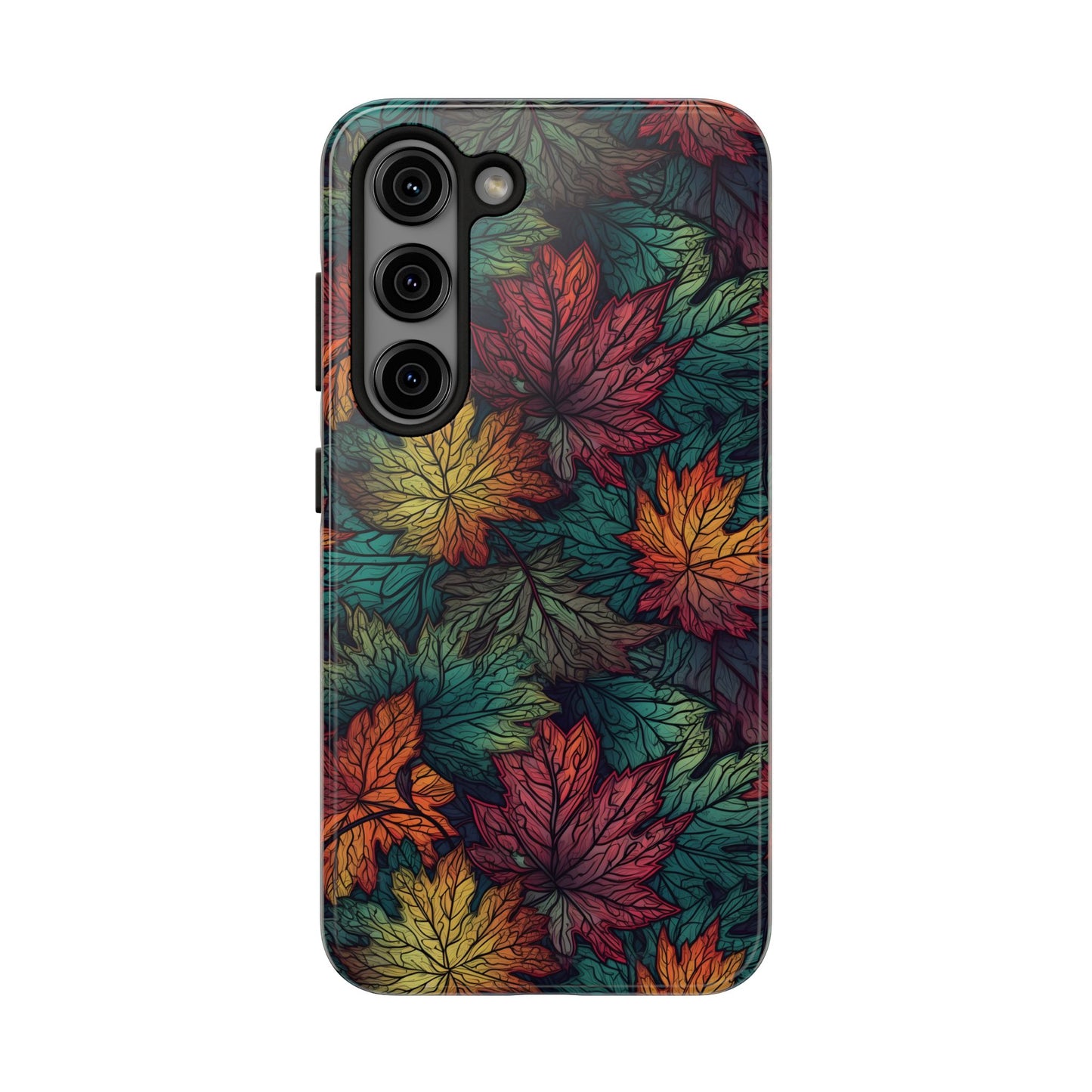 Fall Maple Leaf Tough Phone Cases - iPhone, Samsung, Protective Cover, Autumn