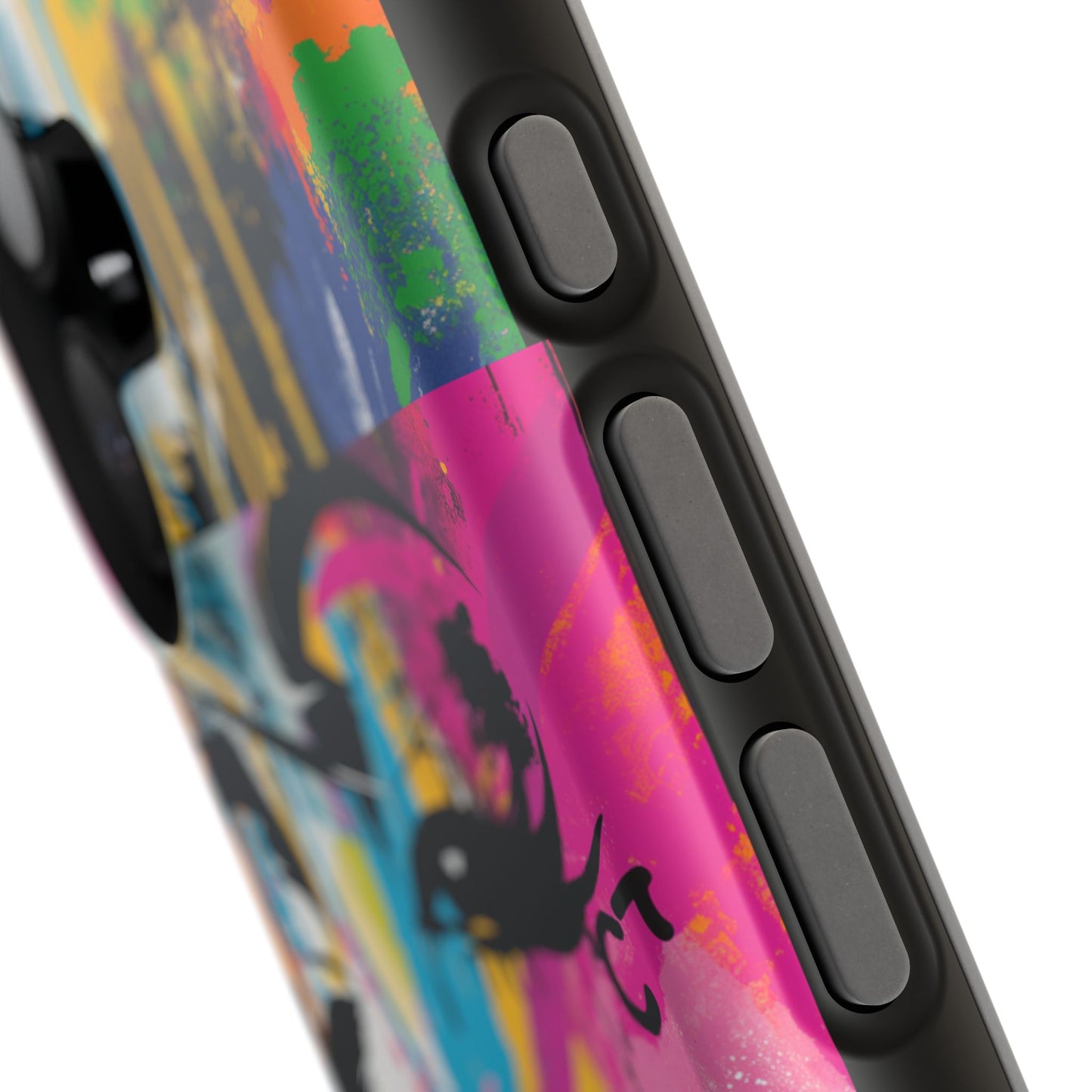 Phone Cases, Colorful Art, Trendy Accessories, Unique Gifts, Tough Cases with