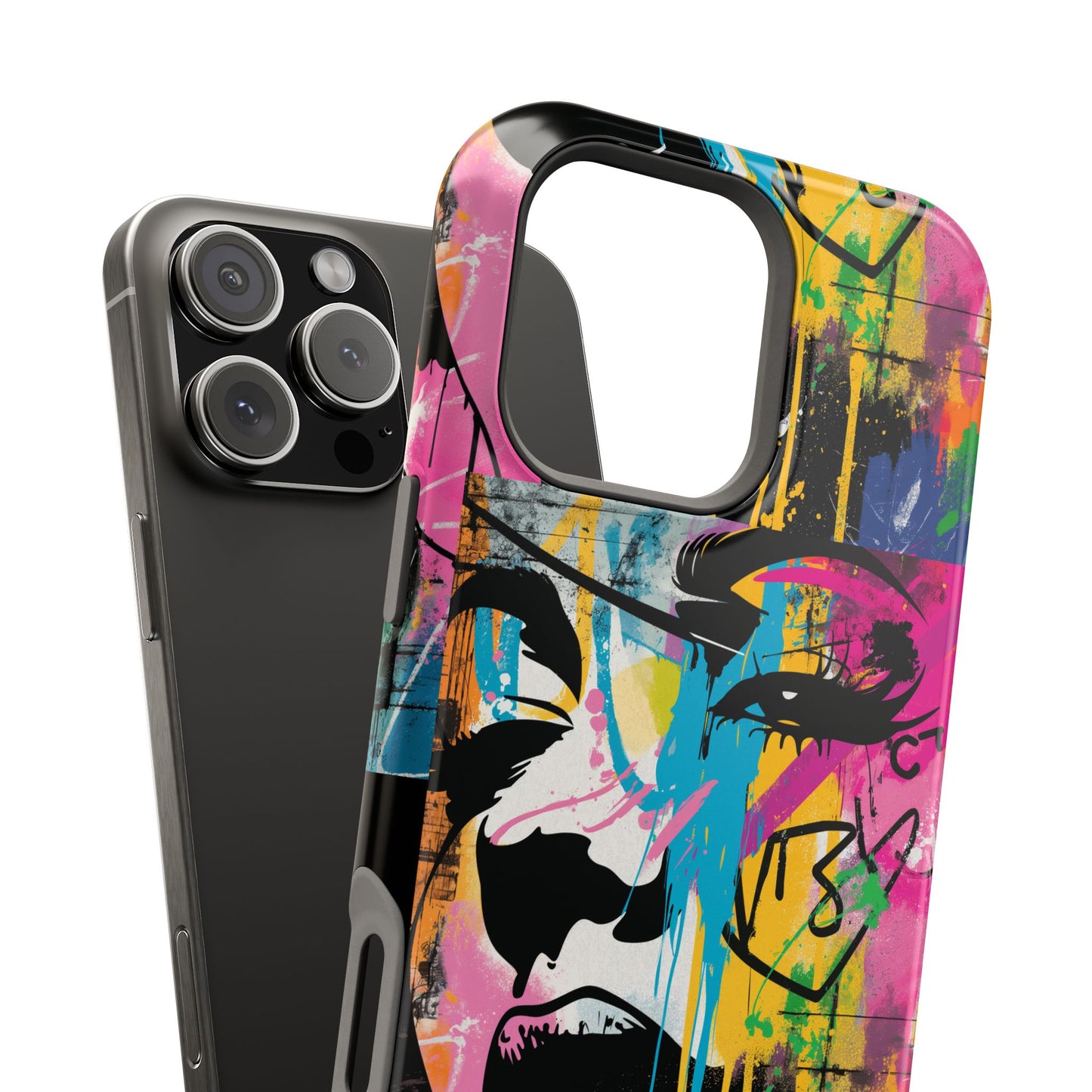 Phone Cases, Colorful Art, Trendy Accessories, Unique Gifts, Tough Cases with