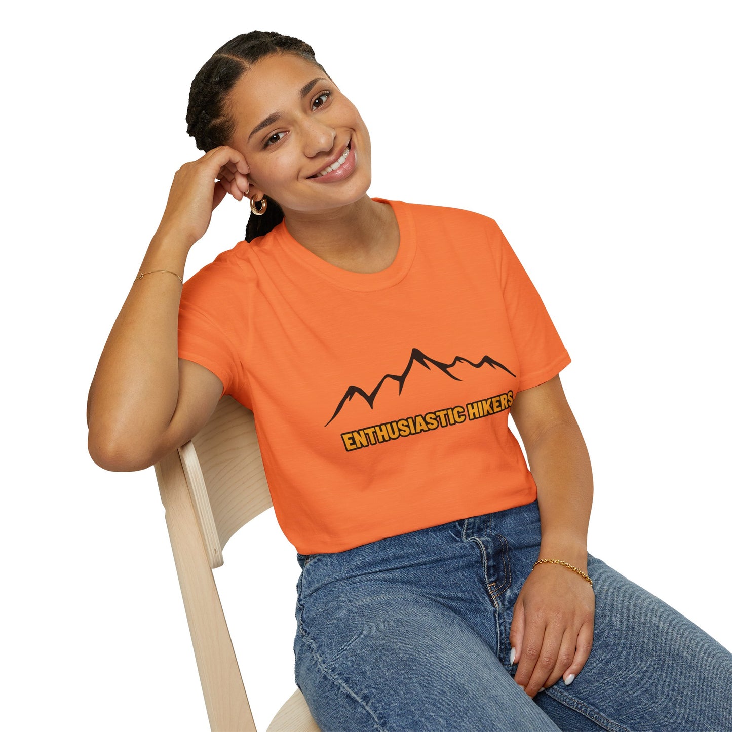 Mountain Enthusiast Hikers T-Shirt, Hiking Gift, Outdoor Apparel, Nature Tourism