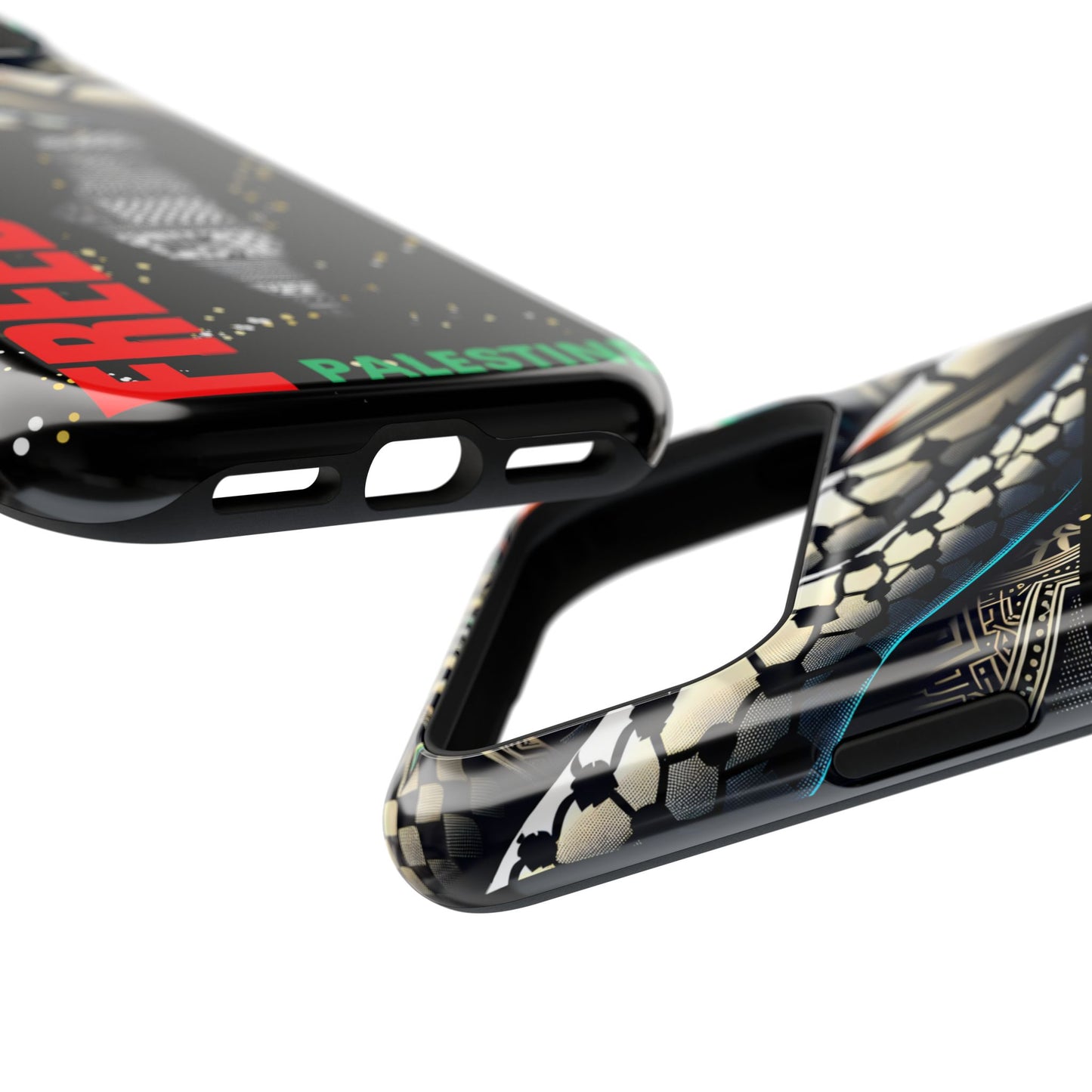 Palestine Activist Phone Cases, Unique Bouquet Design, Gift for Protesters