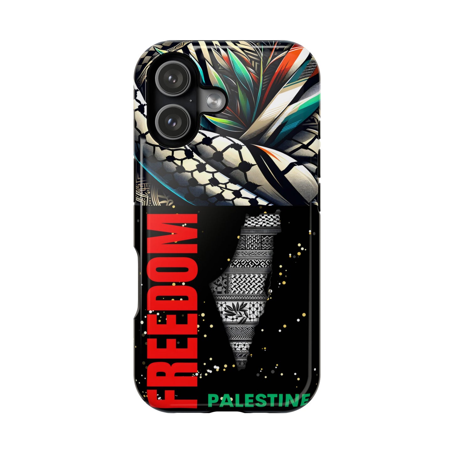 Palestine Activist Phone Cases, Unique Bouquet Design, Gift for Protesters