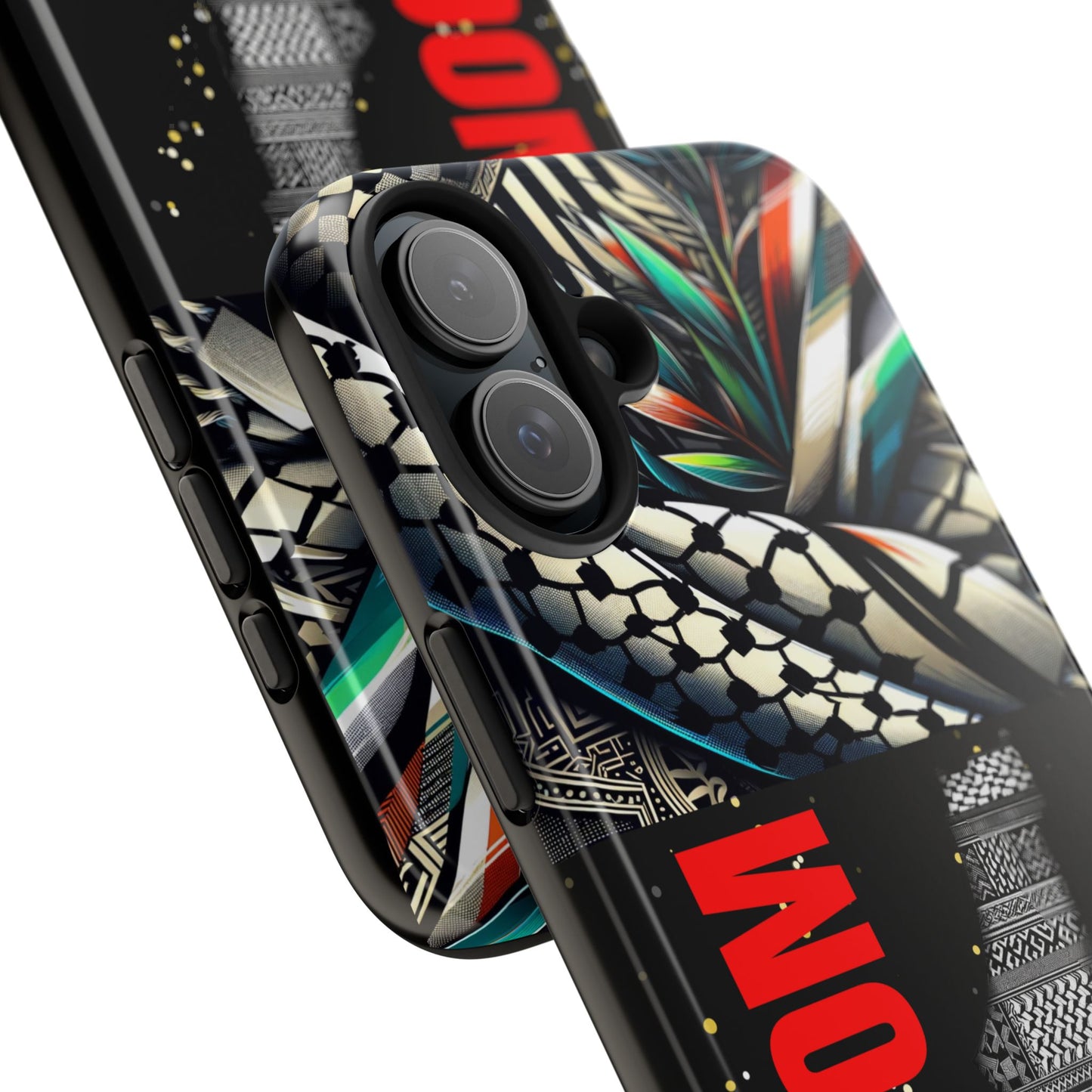 Freedom-Themed Phone Case, Durable Cover, Palestine Pride, Tough Phone Case