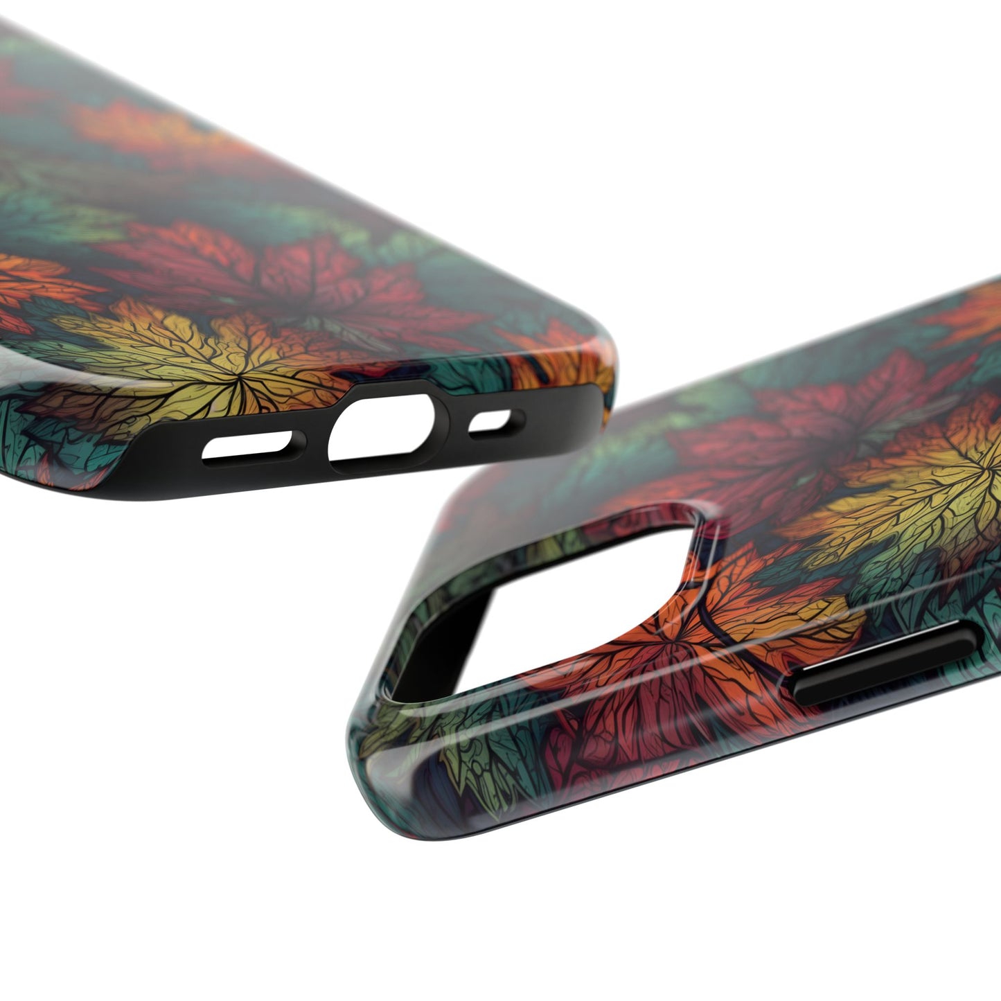 Fall Maple Leaf Tough Phone Cases - iPhone, Samsung, Protective Cover, Autumn