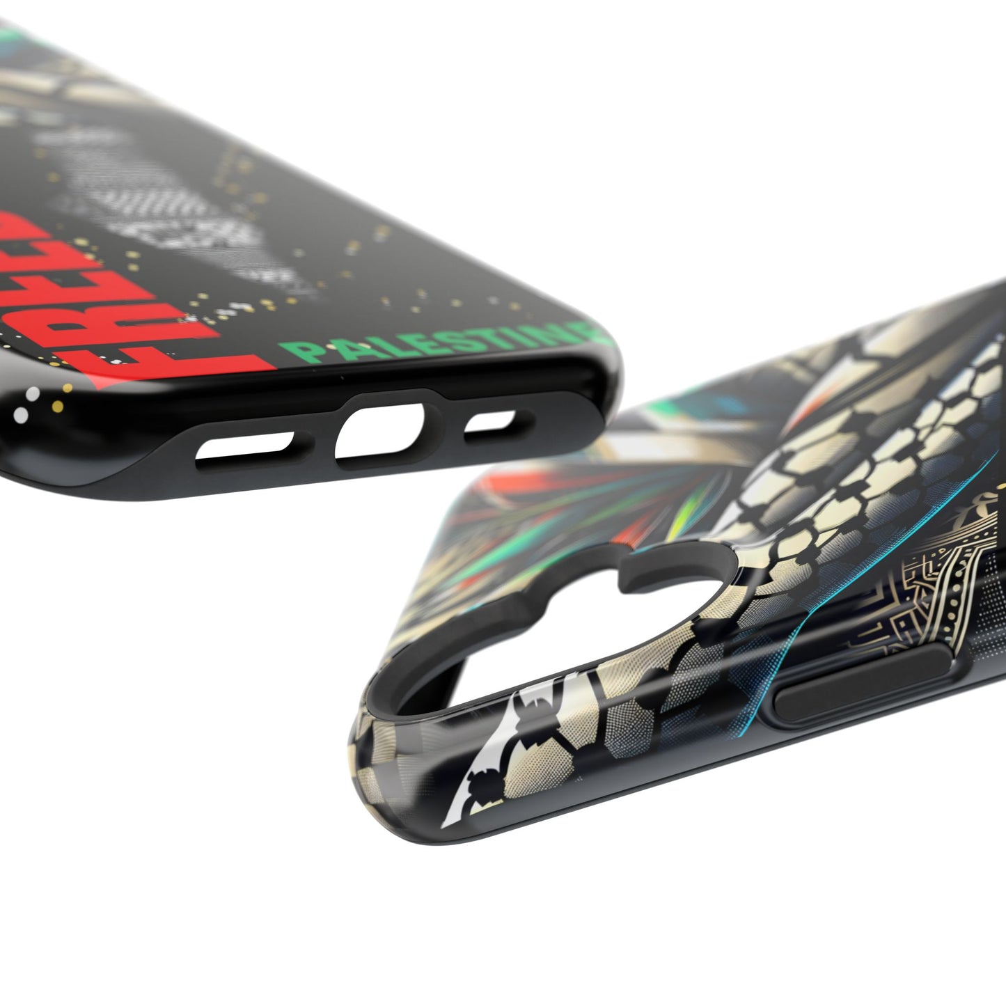 Palestine Activist Phone Cases, Unique Bouquet Design, Gift for Protesters