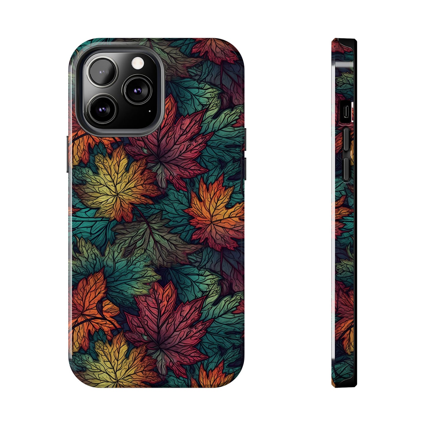 Fall Maple Leaf Tough Phone Cases - iPhone, Samsung, Protective Cover, Autumn