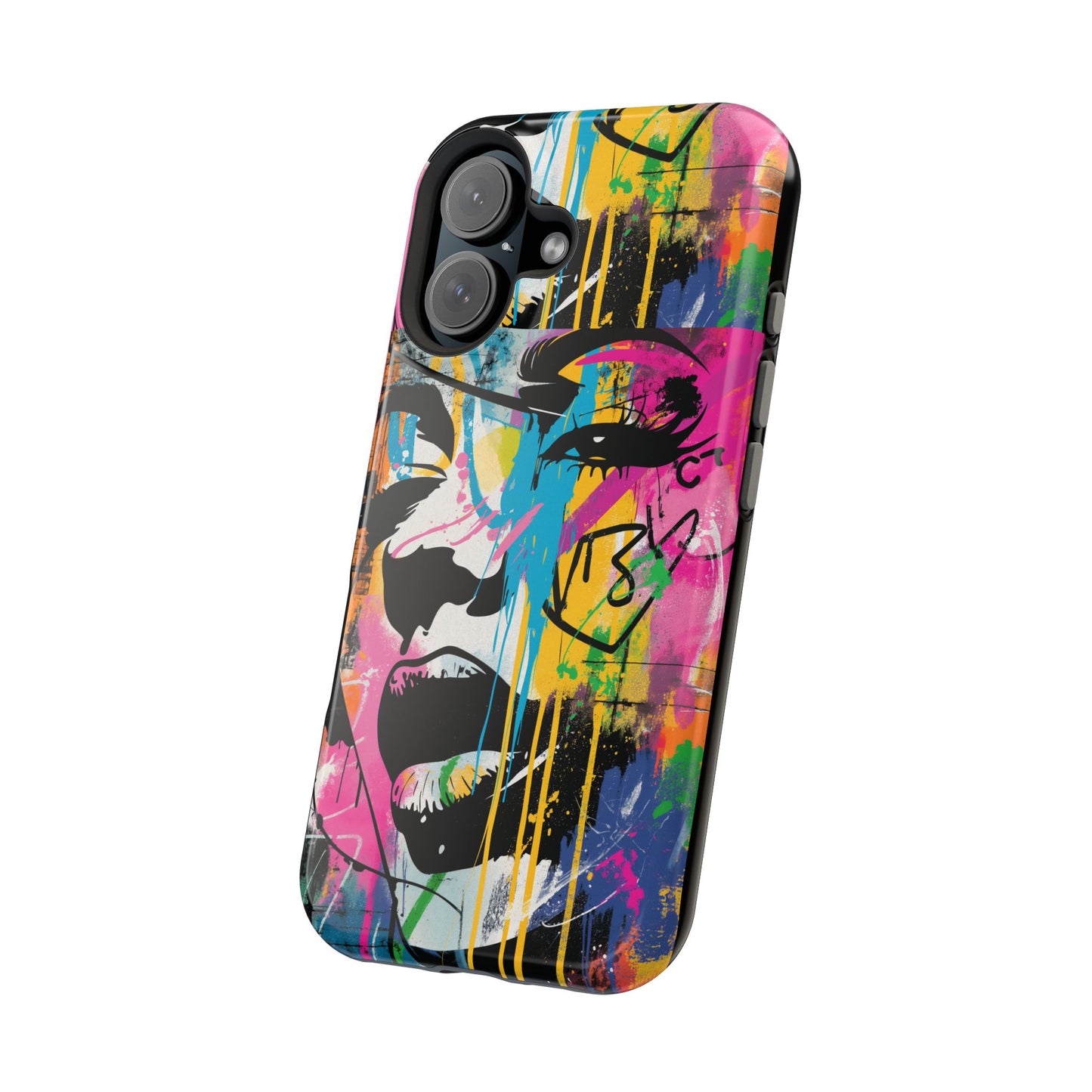 Phone Cases, Colorful Art, Trendy Accessories, Unique Gifts, Tough Cases with