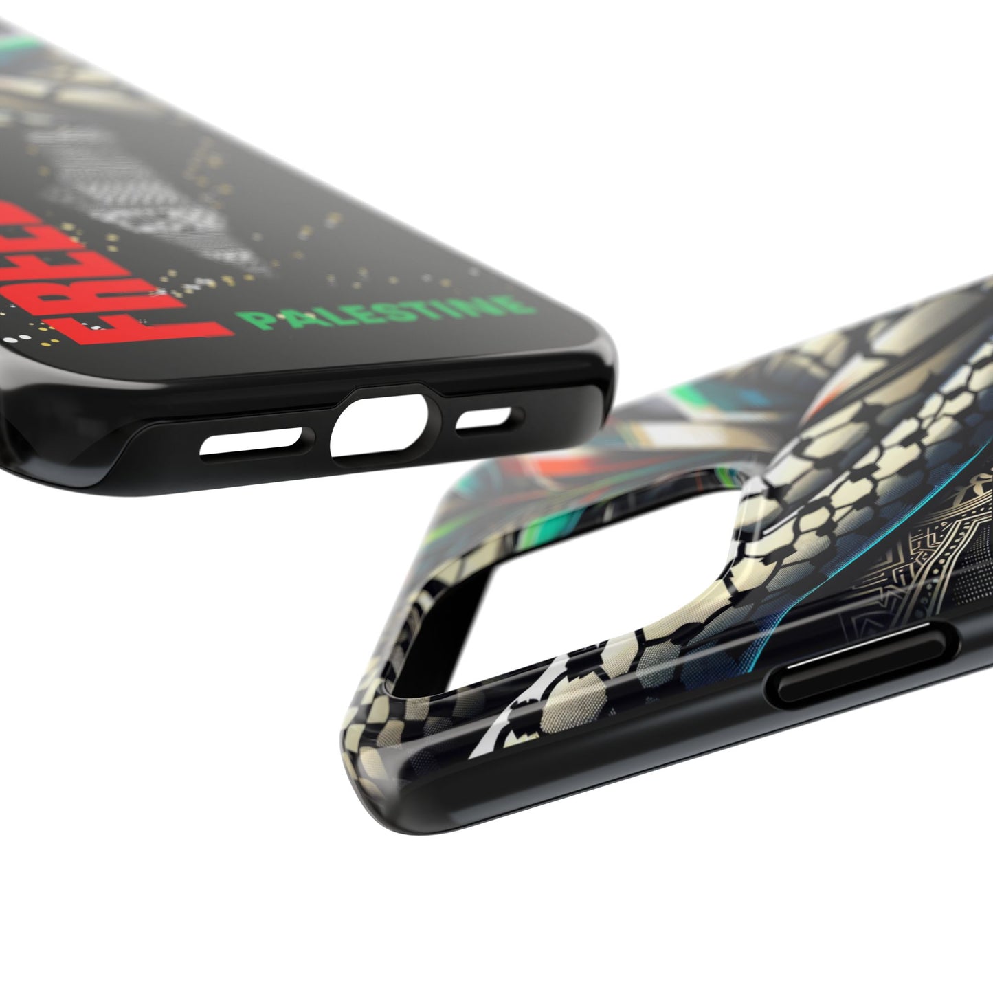 Freedom-Themed Phone Case, Durable Cover, Palestine Pride, Tough Phone Case