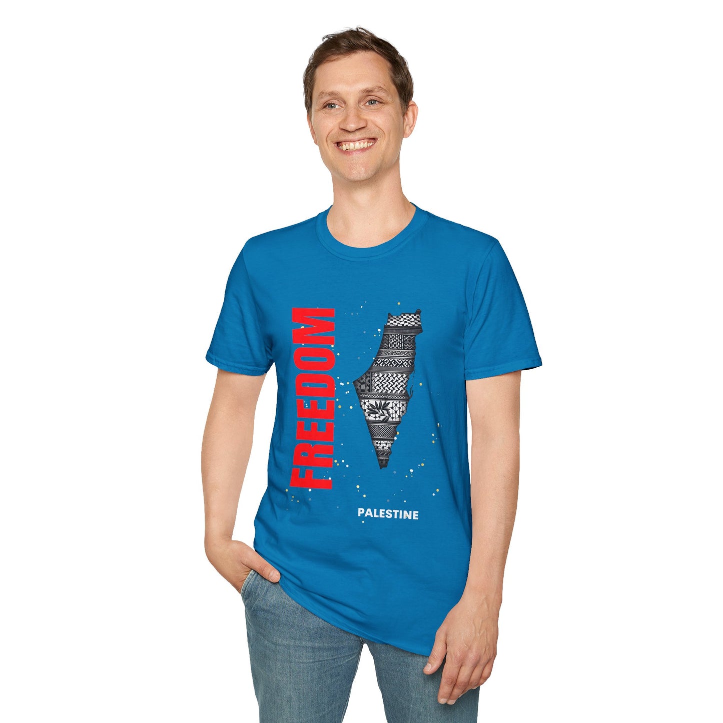 Palestine Freedom Unisex T-Shirt - Activists Tee, Human Rights Shirt, Protest