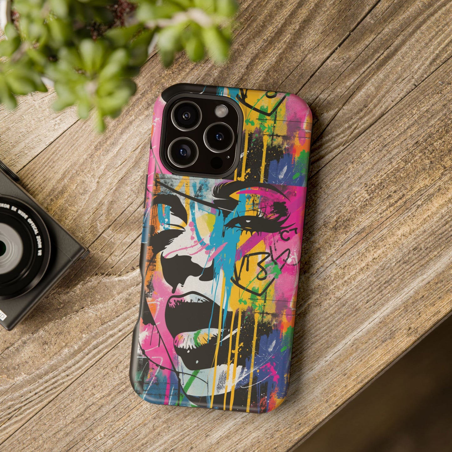 Phone Cases, Colorful Art, Trendy Accessories, Unique Gifts, Tough Cases with
