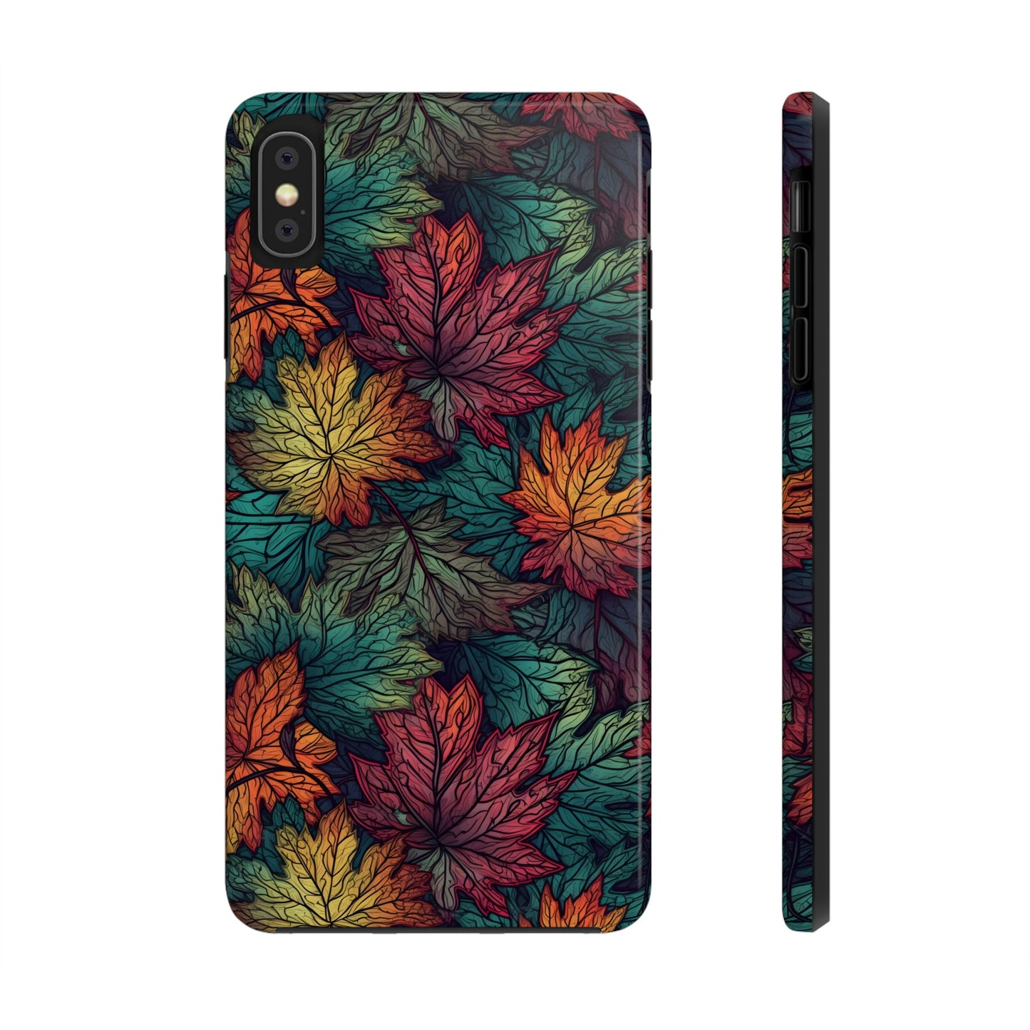 Fall Maple Leaf Tough Phone Cases - iPhone, Samsung, Protective Cover, Autumn