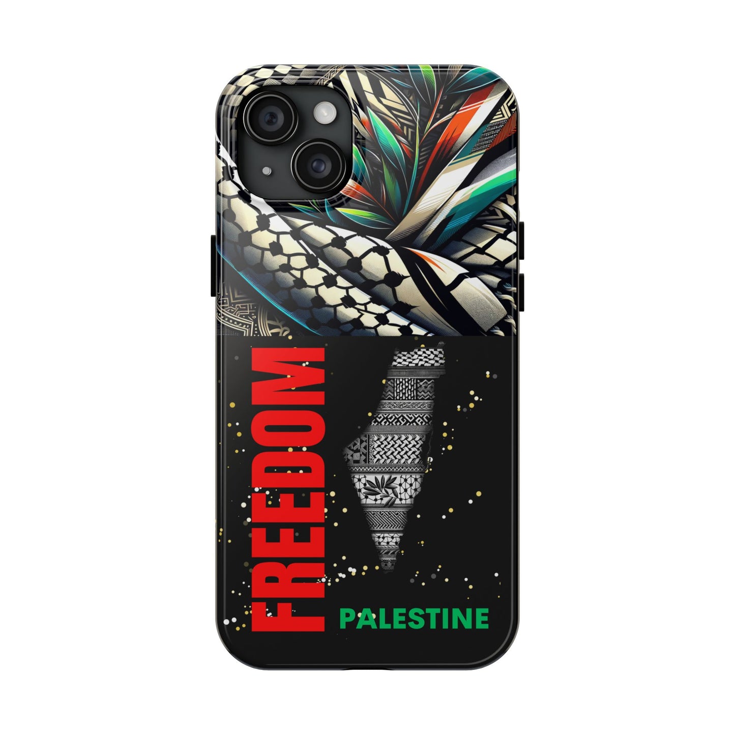 Freedom-Themed Phone Case, Durable Cover, Palestine Pride, Tough Phone Case