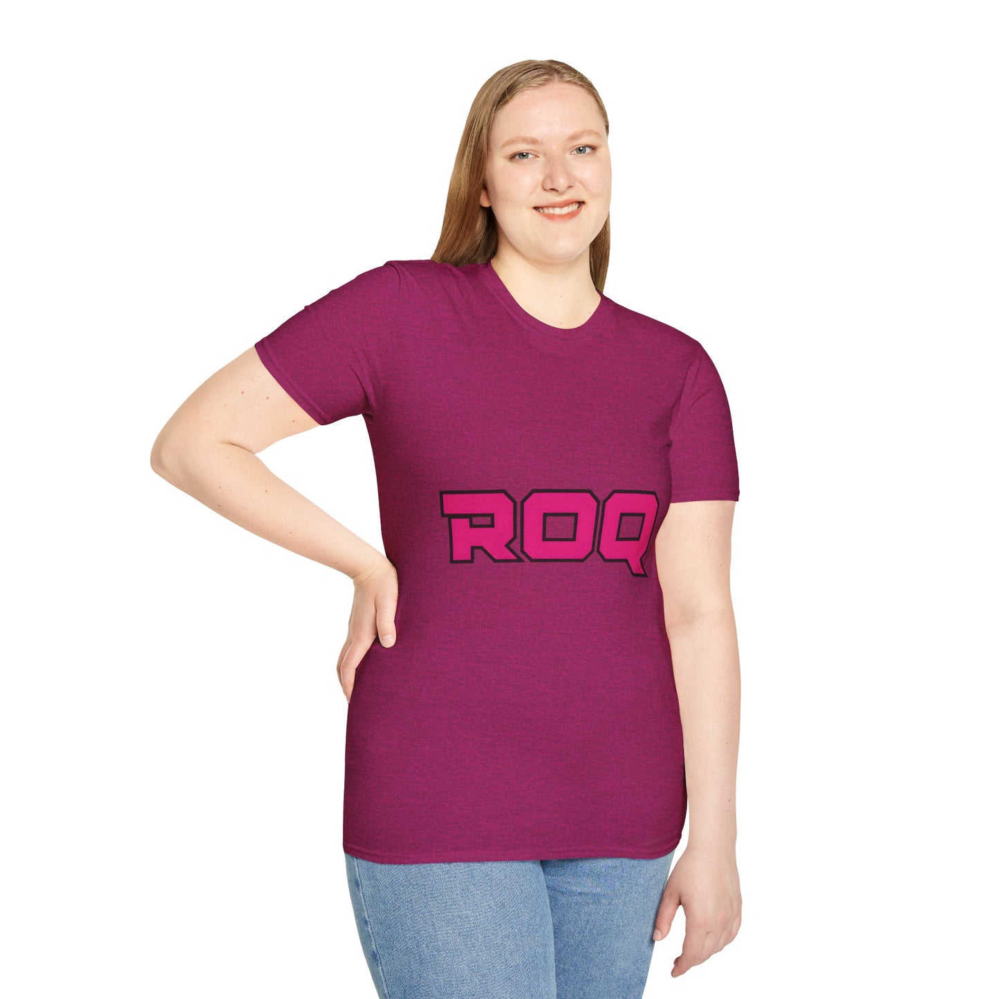 Bold ROQ Women Softstyle T-Shirt, Casual Wear, Gift for Friends, Graphic Tee