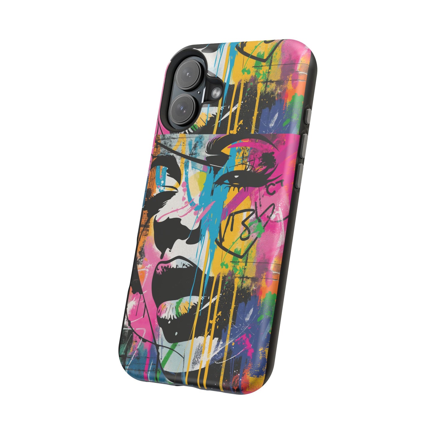 Phone Cases, Colorful Art, Trendy Accessories, Unique Gifts, Tough Cases with