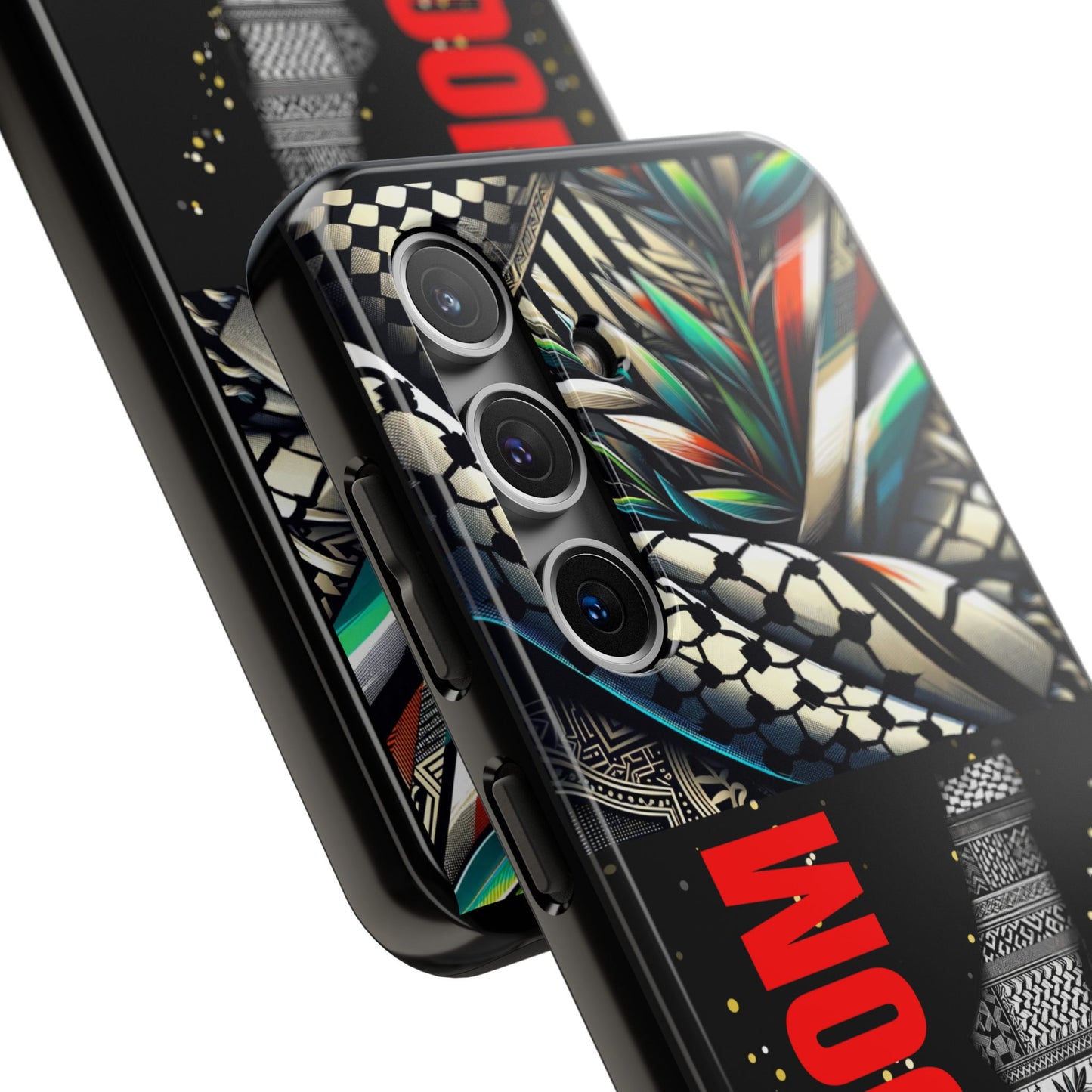 Freedom-Themed Phone Case, Durable Cover, Palestine Pride, Tough Phone Case