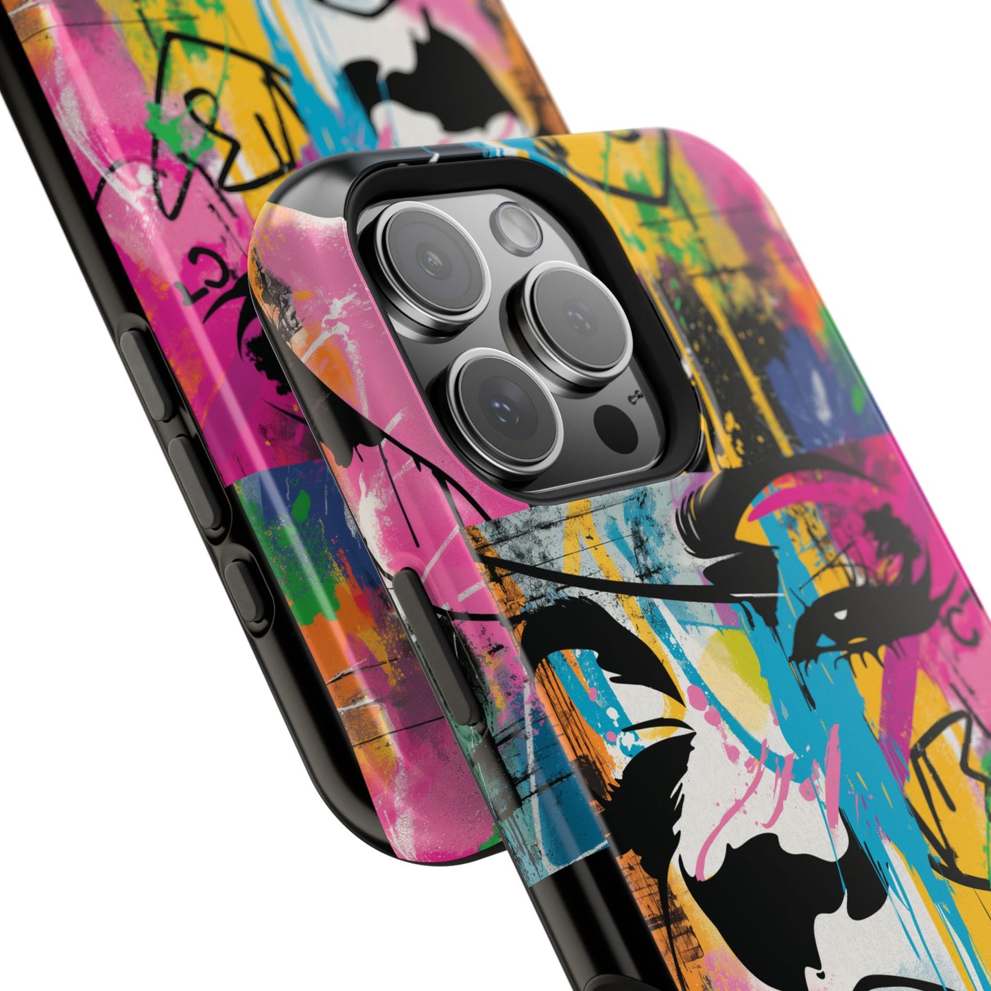 Phone Cases, Colorful Art, Trendy Accessories, Unique Gifts, Tough Cases with