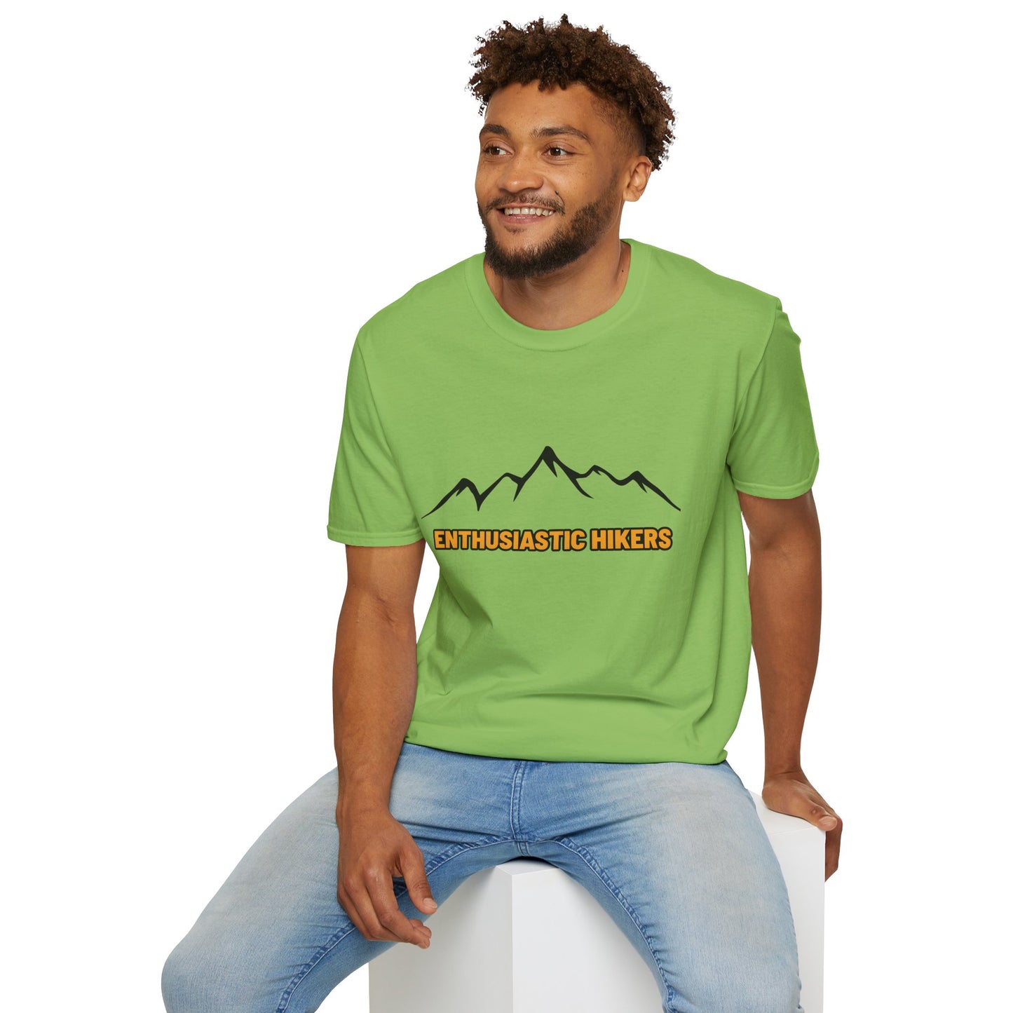 Mountain Enthusiast Hikers T-Shirt, Hiking Gift, Outdoor Apparel, Nature Tourism