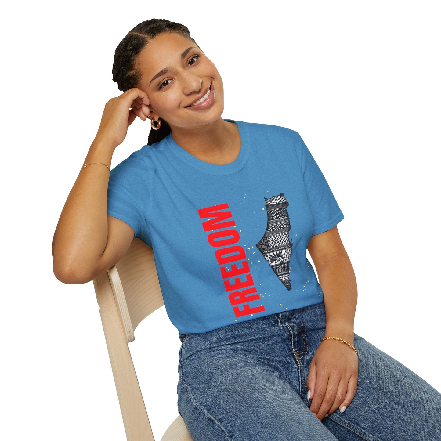 Palestine Freedom Unisex T-Shirt - Activists Tee, Human Rights Shirt, Protest
