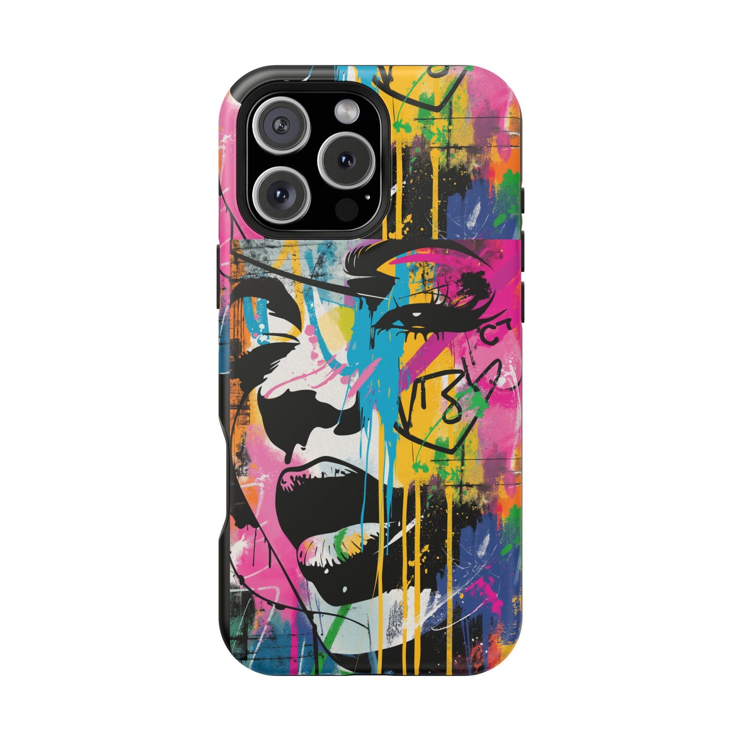 Phone Cases, Colorful Art, Trendy Accessories, Unique Gifts, Tough Cases with