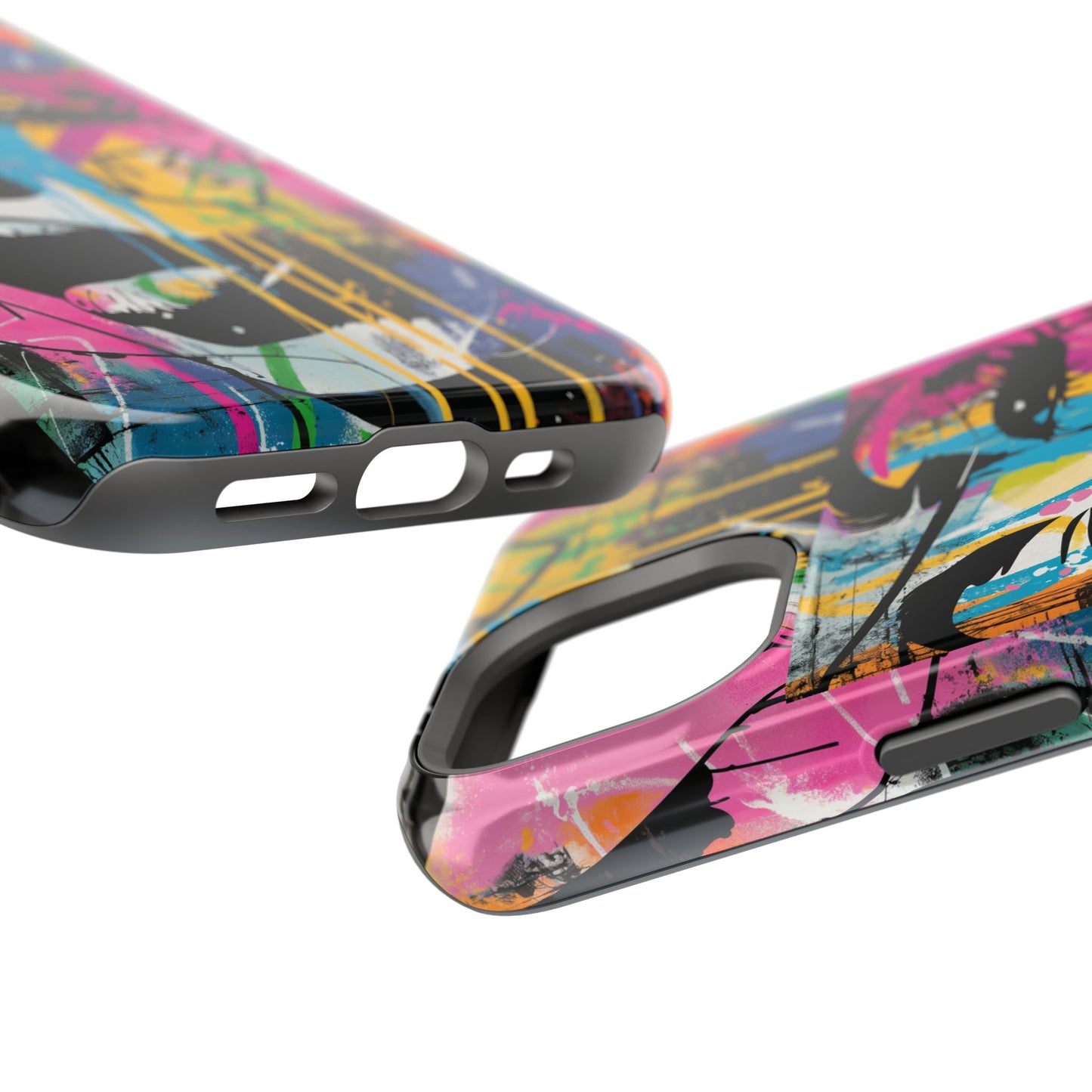 Phone Cases, Colorful Art, Trendy Accessories, Unique Gifts, Tough Cases with