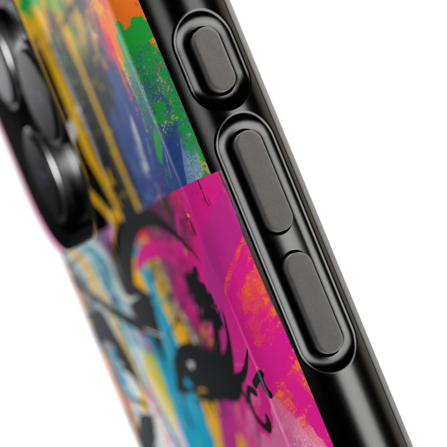 Phone Cases, Colorful Art, Trendy Accessories, Unique Gifts, Tough Cases with