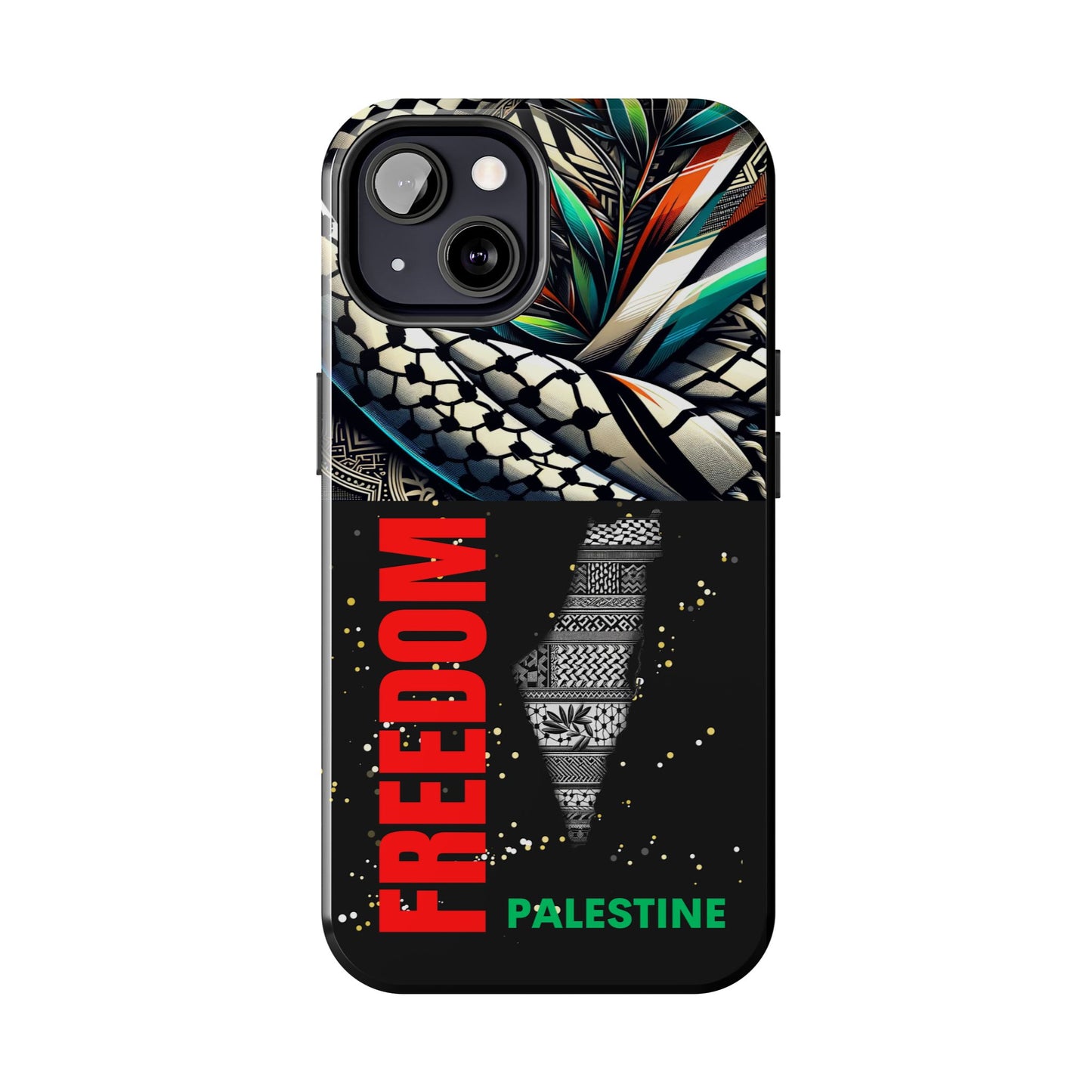 Freedom-Themed Phone Case, Durable Cover, Palestine Pride, Tough Phone Case