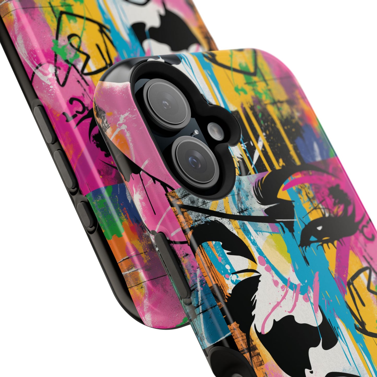 Phone Cases, Colorful Art, Trendy Accessories, Unique Gifts, Tough Cases with