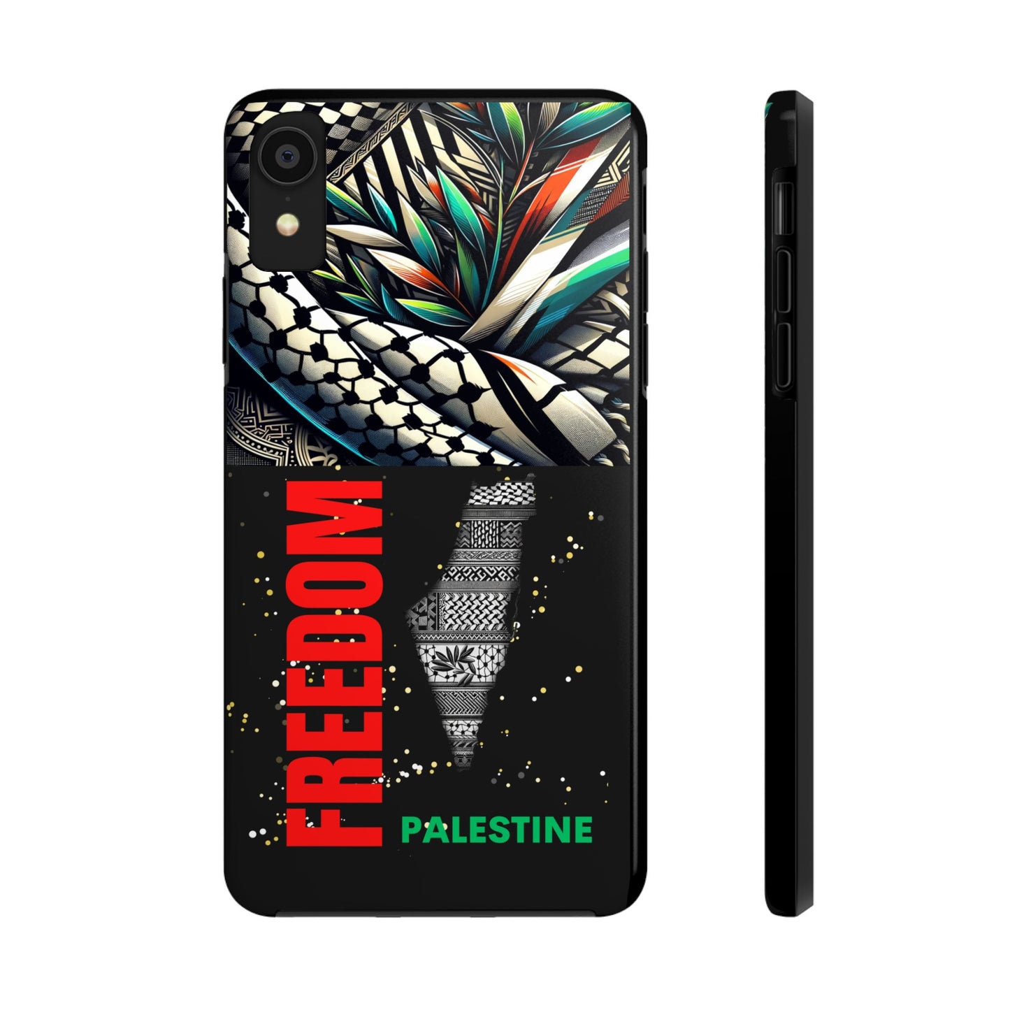 Freedom-Themed Phone Case, Durable Cover, Palestine Pride, Tough Phone Case