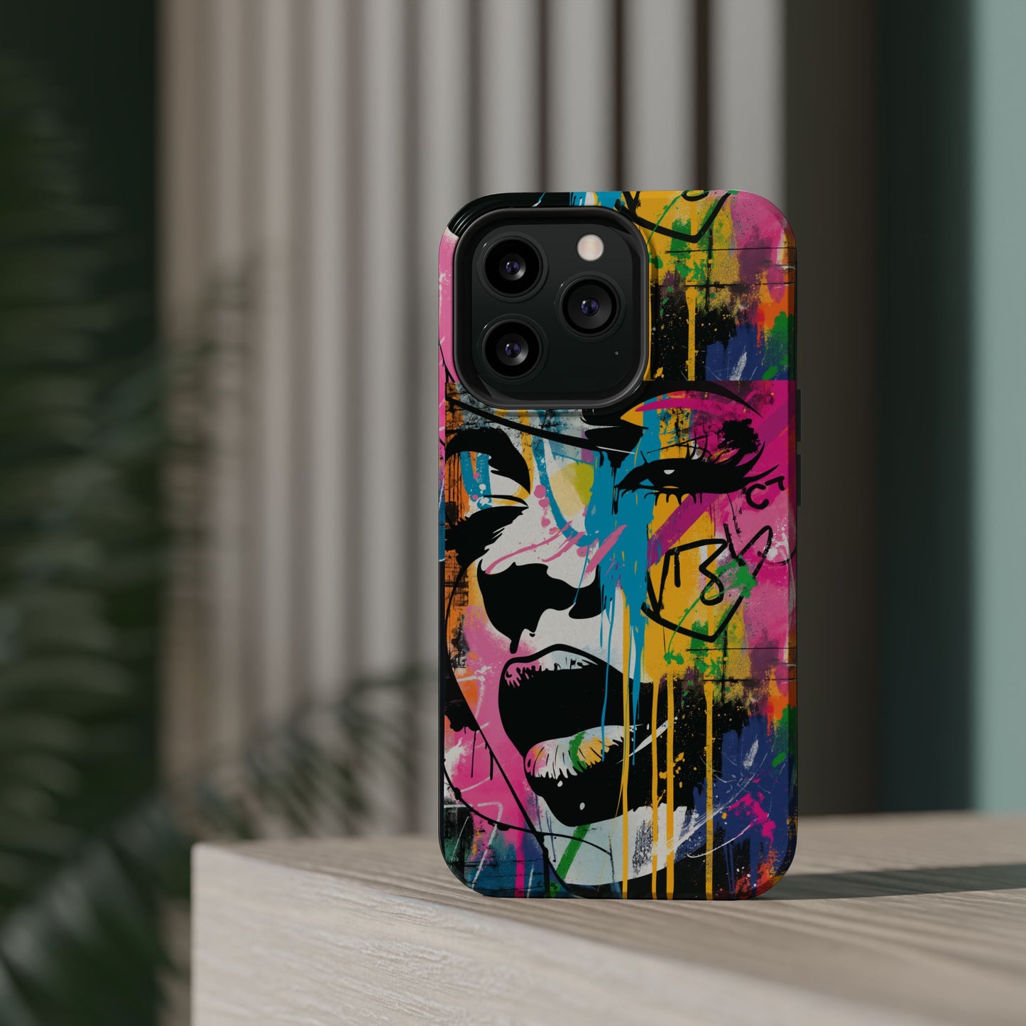 Phone Cases, Colorful Art, Trendy Accessories, Unique Gifts, Tough Cases with
