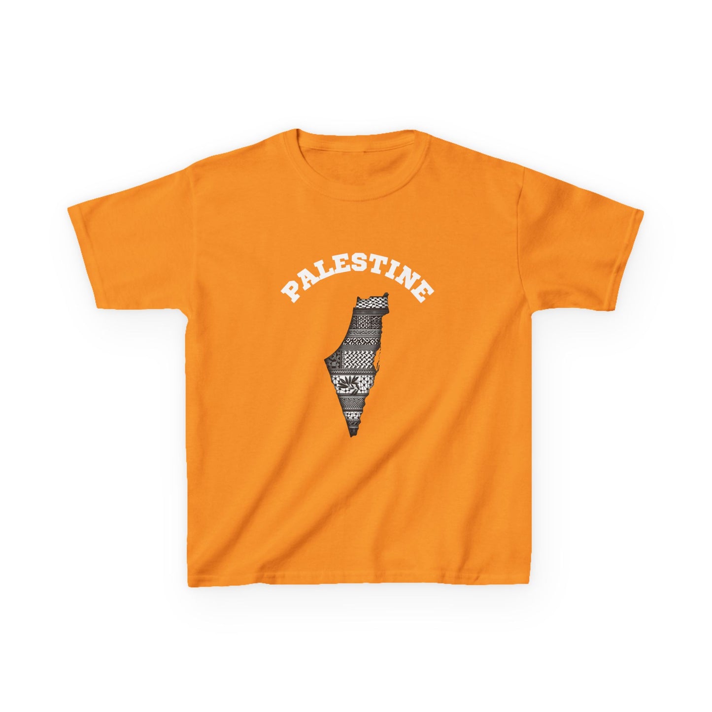 Palestine Kids Tee, Meaningful Youth Shirt, Gift for Children, Cultural Identity